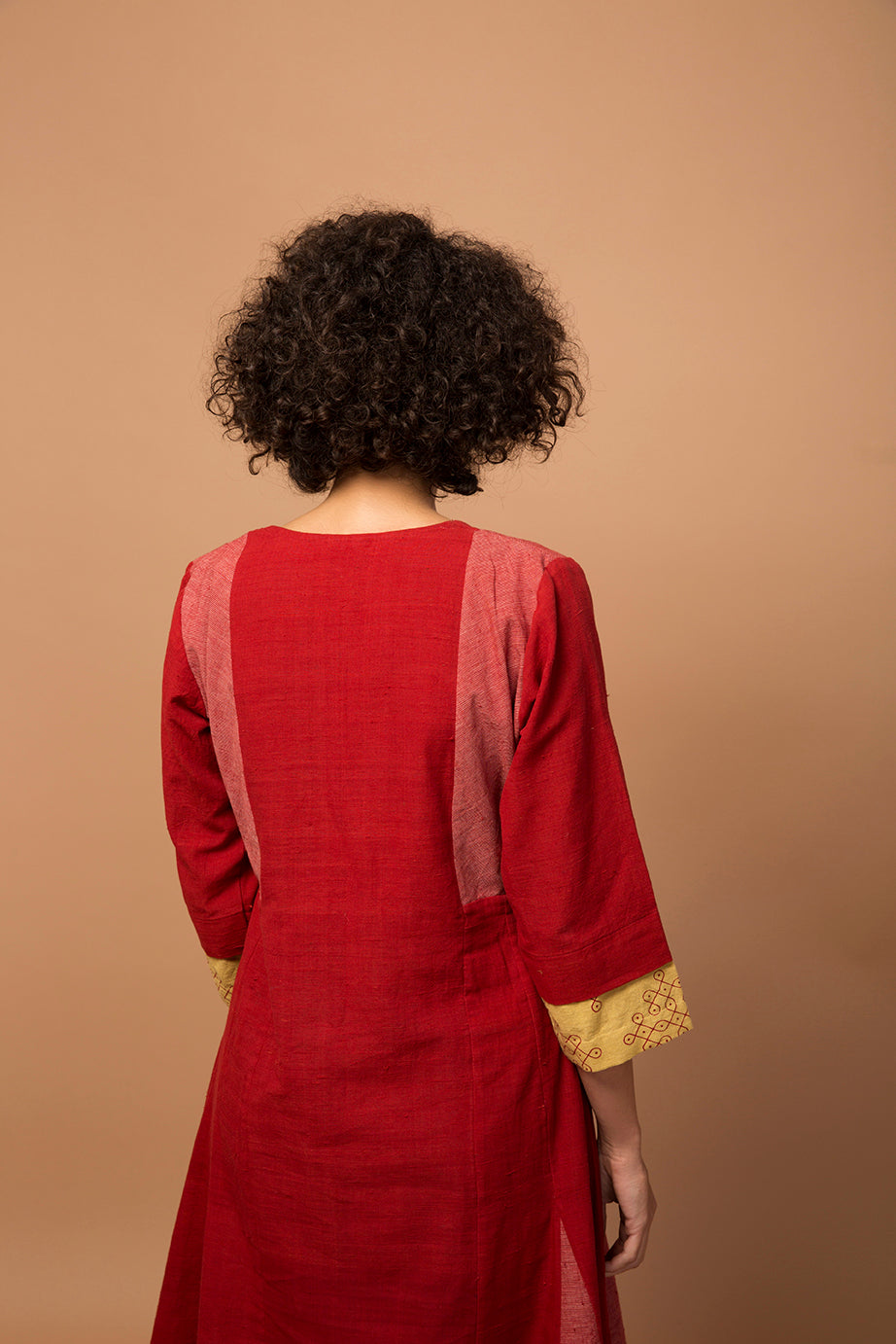 Maroon stripe kurta/dress