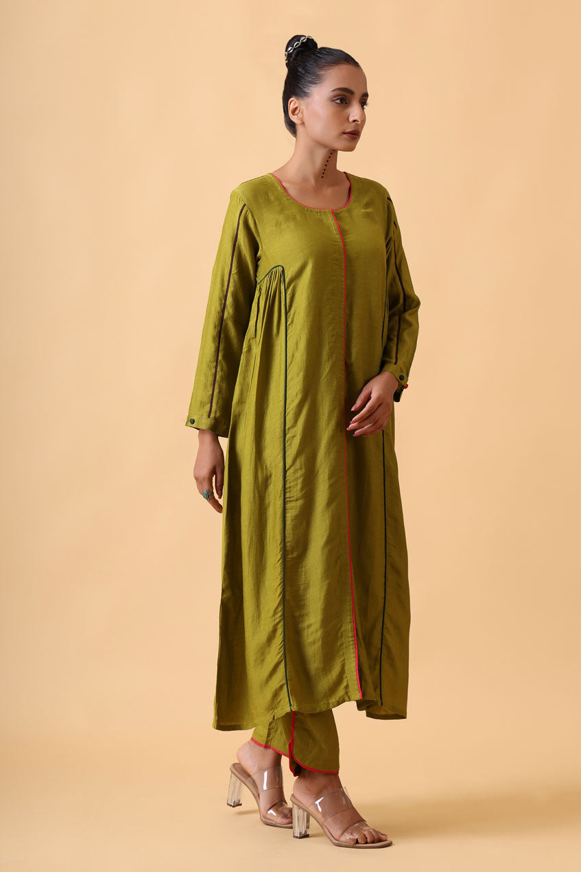 BHOOMI PISTACHIO KURTA PANT SET