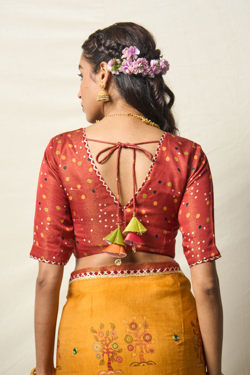 DHŪP VANA YELLOW SAREE