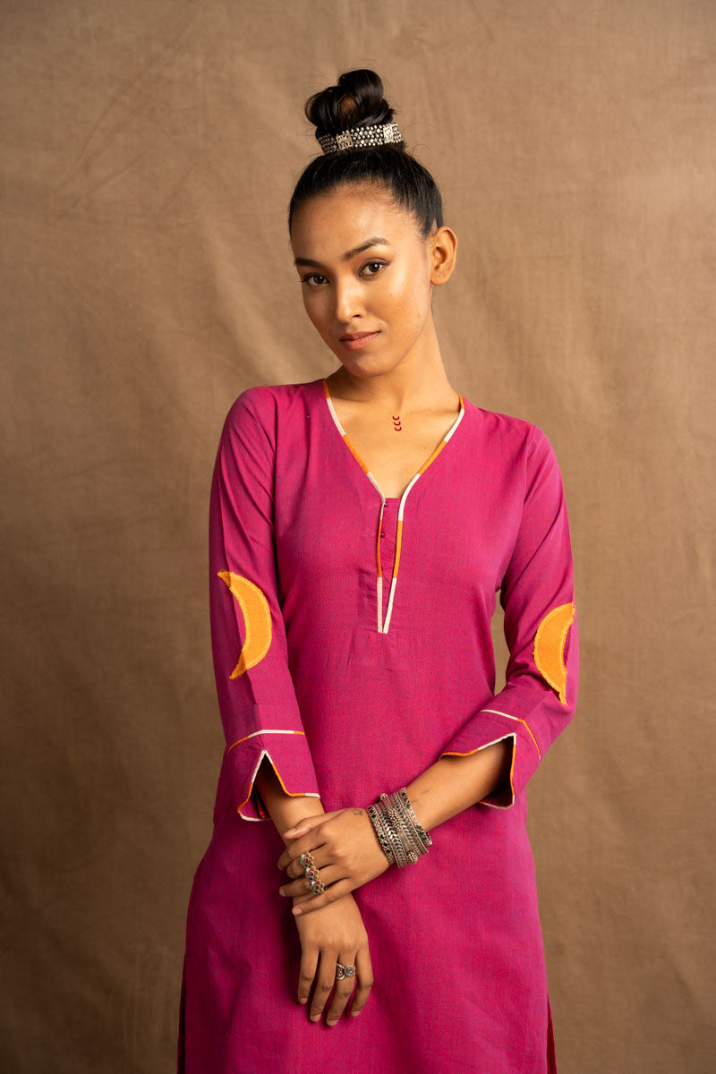 Pāṭalachandraḥ kurta + salwar + dupatta (set of 3)