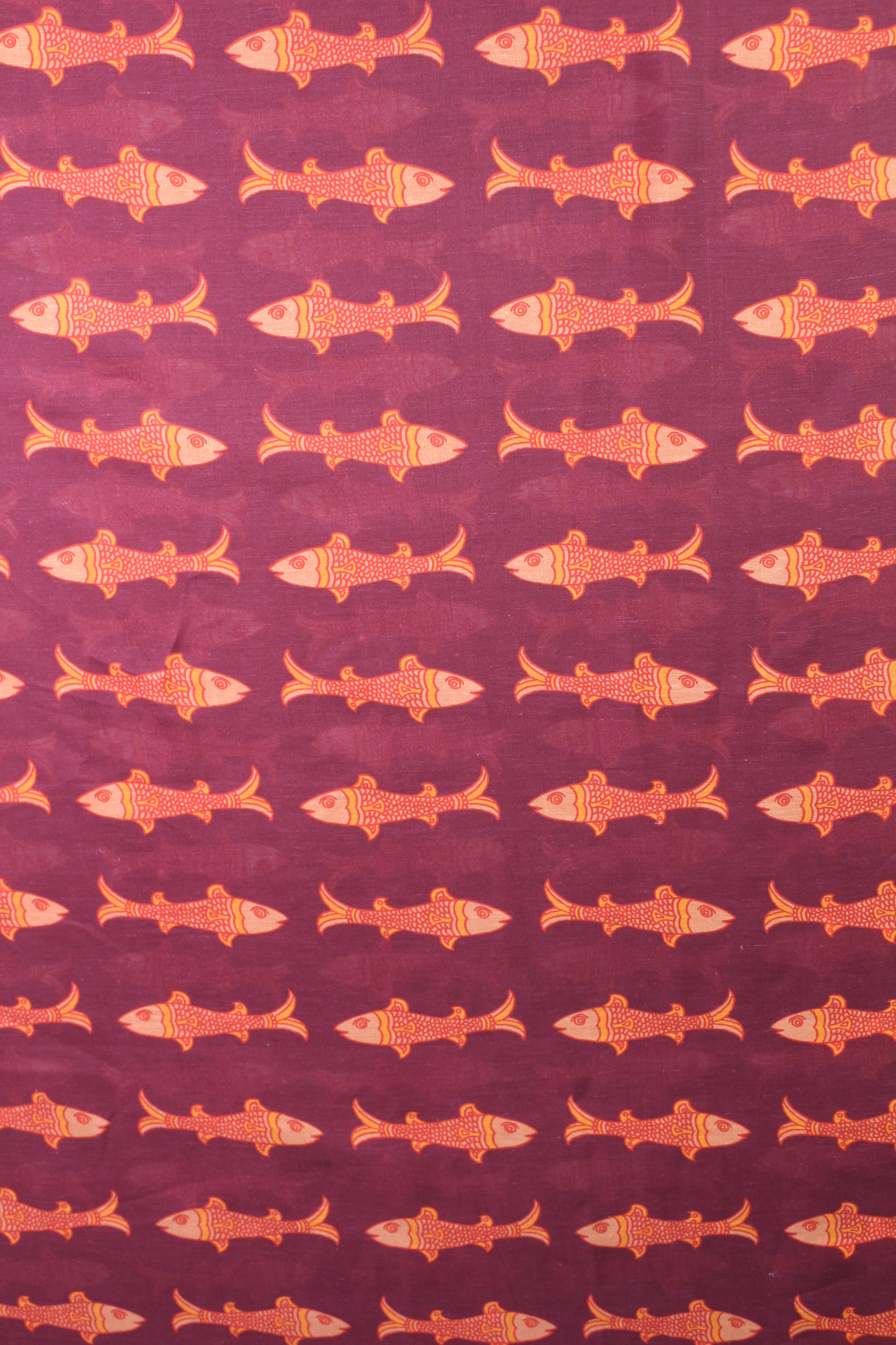 MATSYA MAROON FABRIC