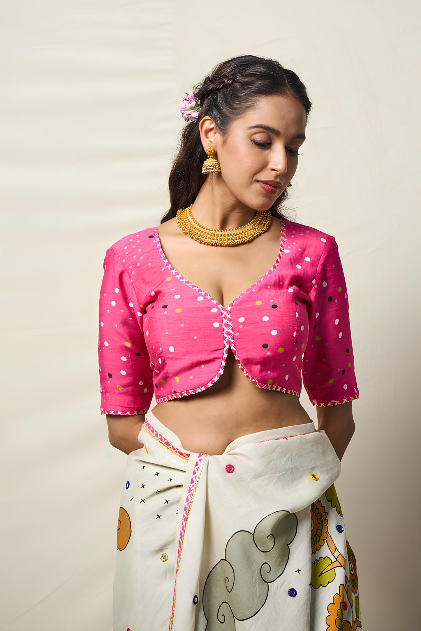KĀNTARA GREEN LEHENGA SET(SET OF 3)