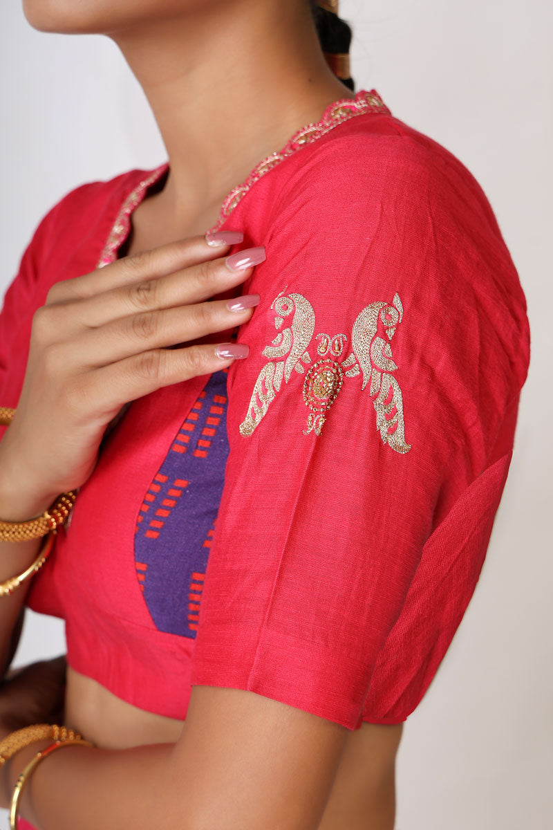 PRANAY PINK LEHENGA ( SET OF 3)