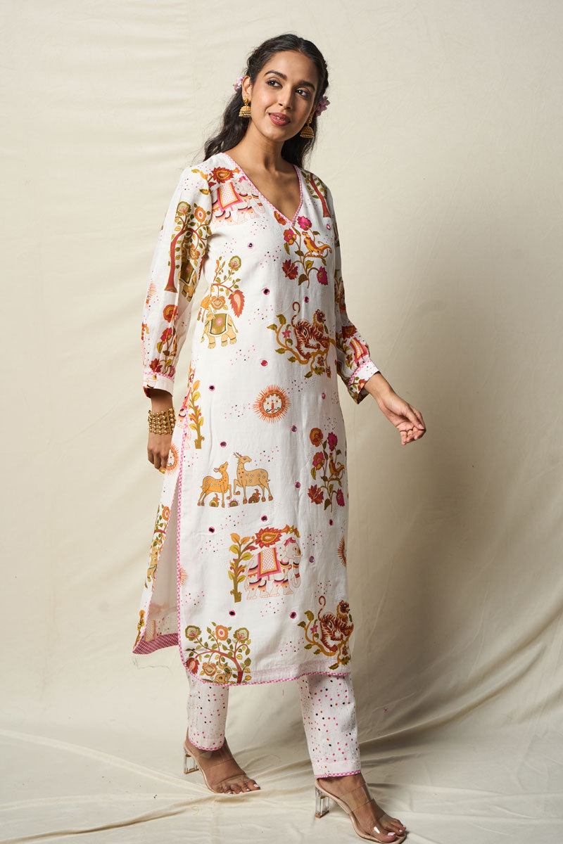 SUKH VANA KURTA + PANT (SET OF 2)