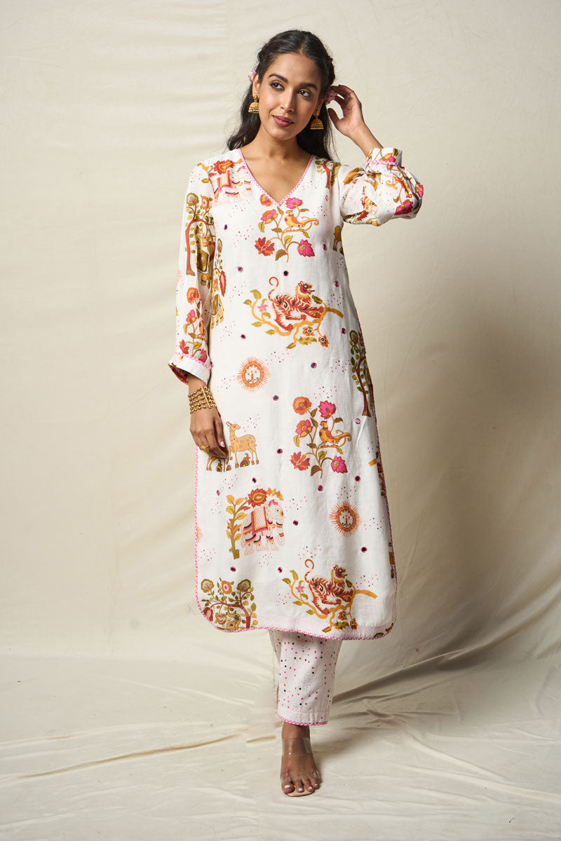 SUKH VANA KURTA + PANT (SET OF 2)