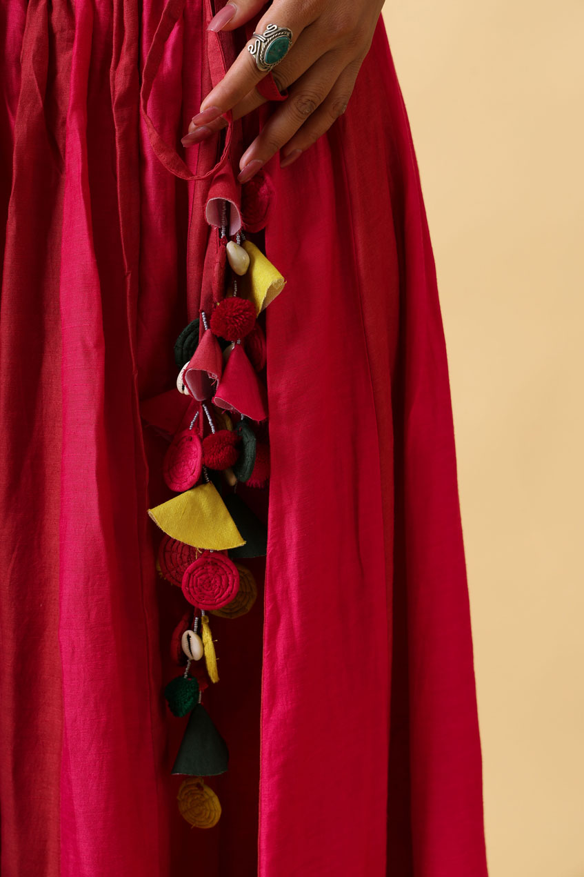 KSHITI TERRACOTTA LEHENGA (set of 3)