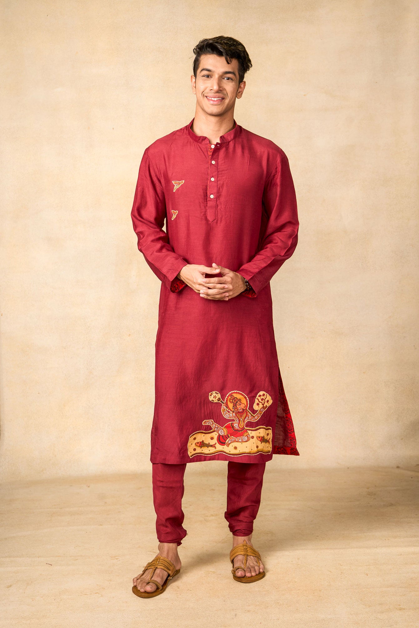 Hanumat Shakti set of 2 (kurta + churidar)