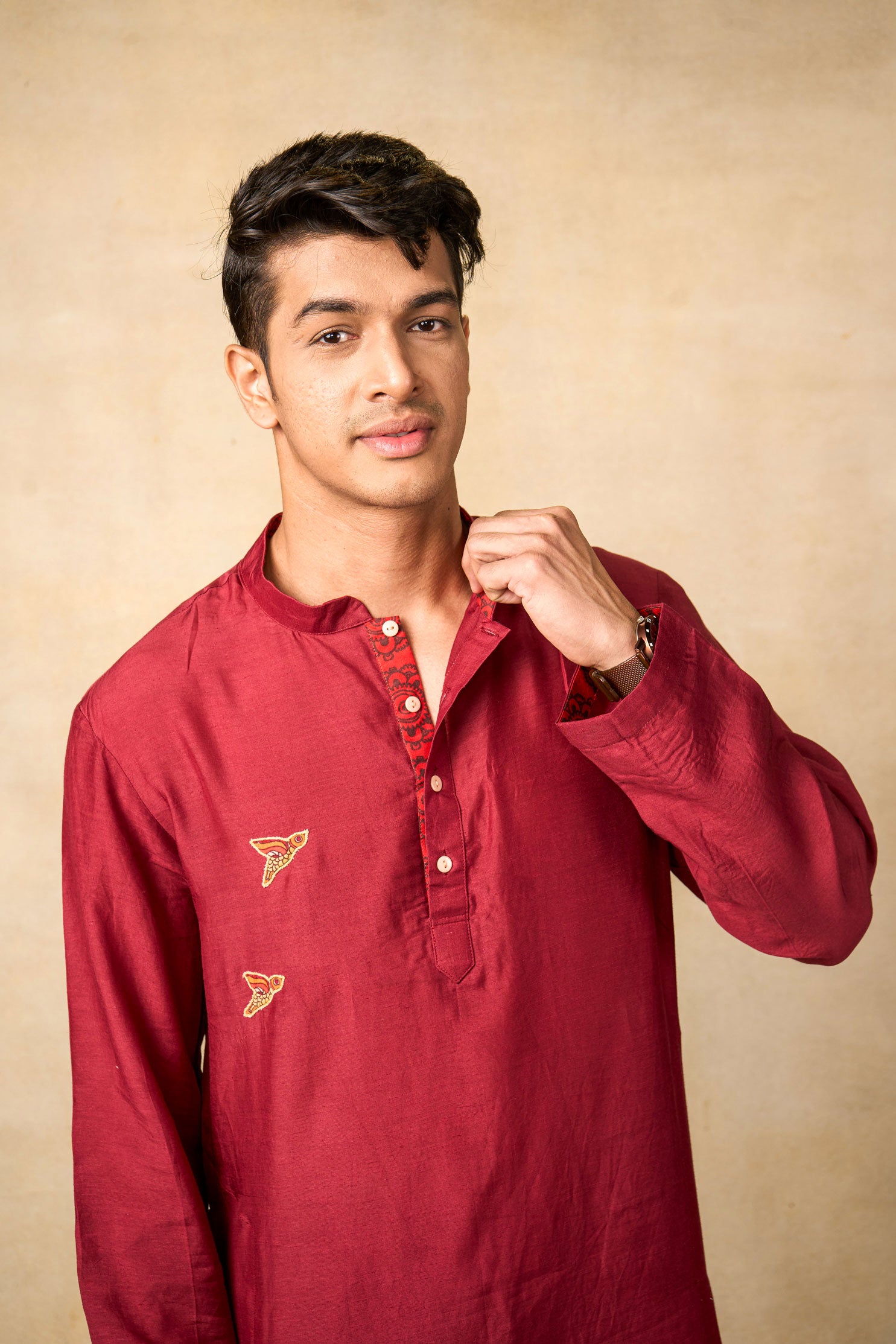 Hanumat Shakti set of 3 (kurta + churidar+ jacket)