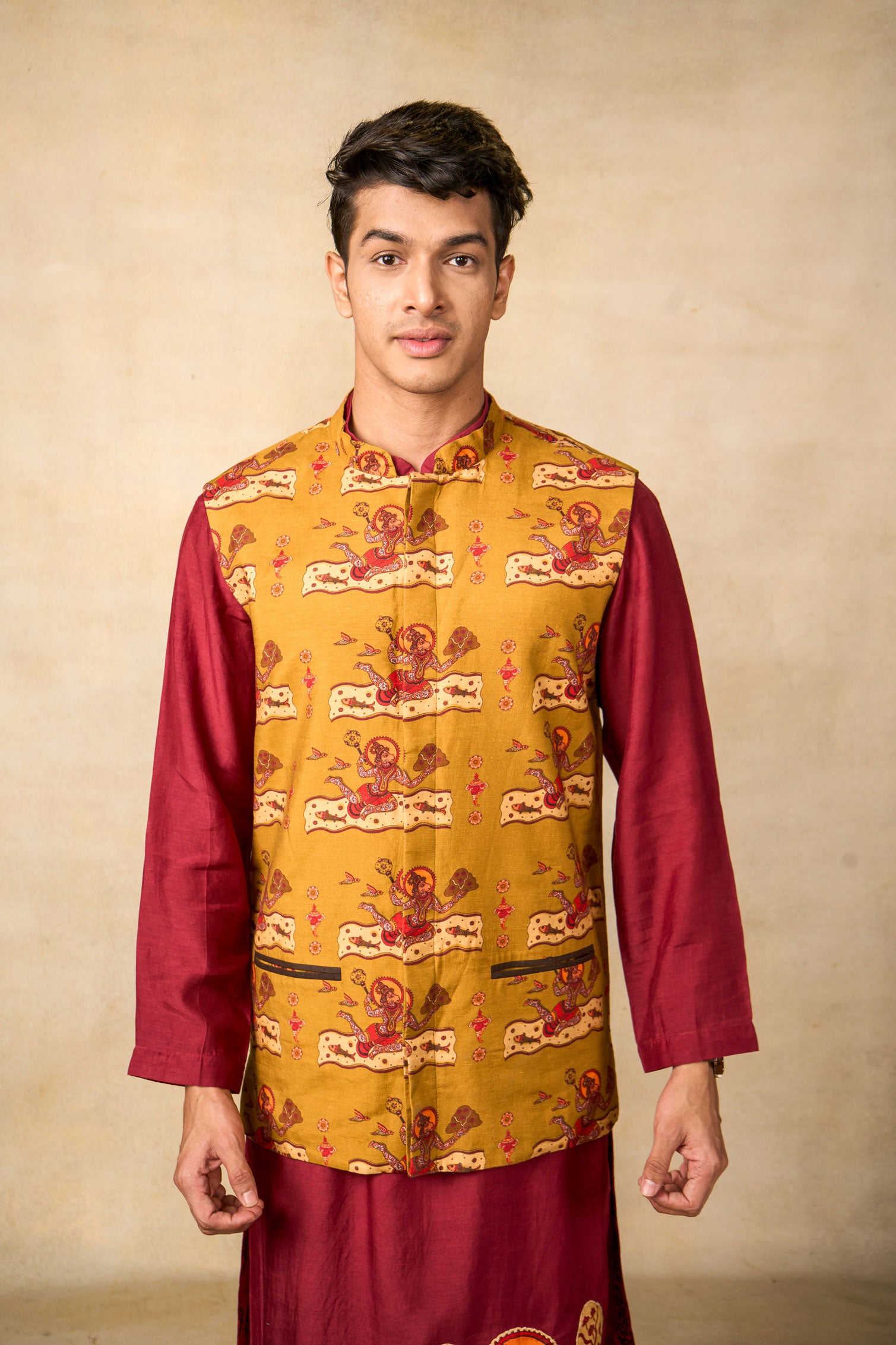 Hanuman olive jacket