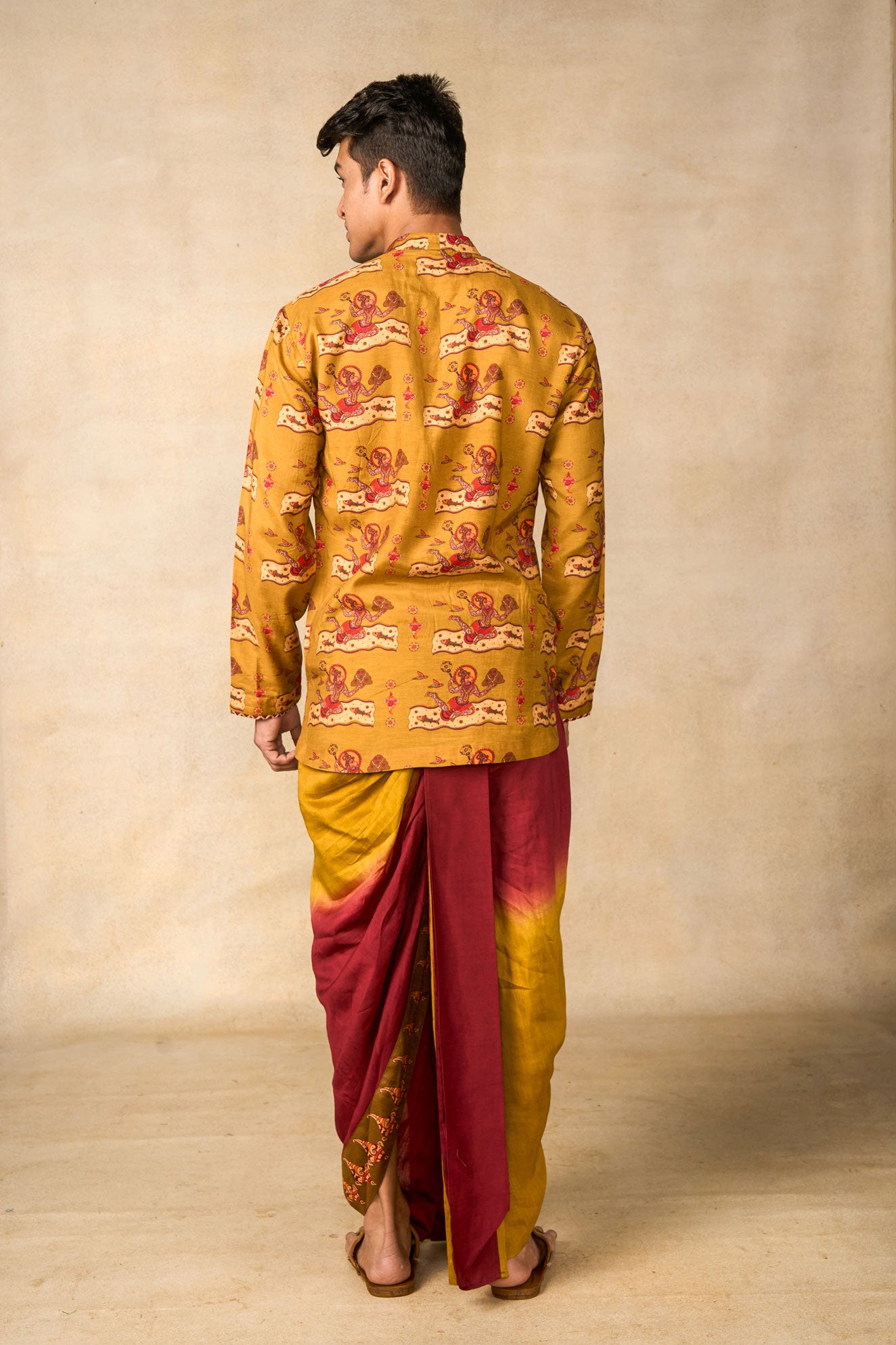 Shankha shaded dhoti