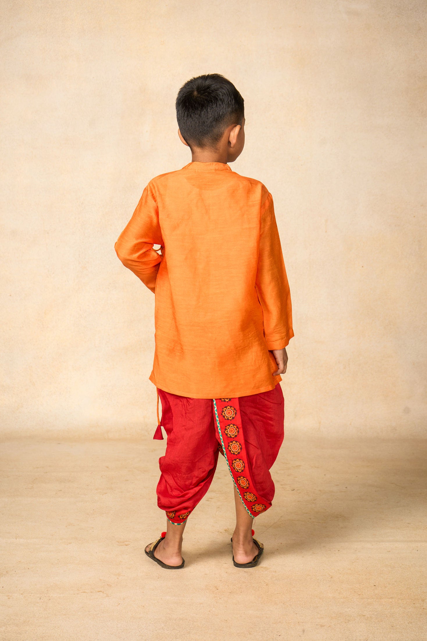 Hanu mango kurta + dhoti set ( set of 2)