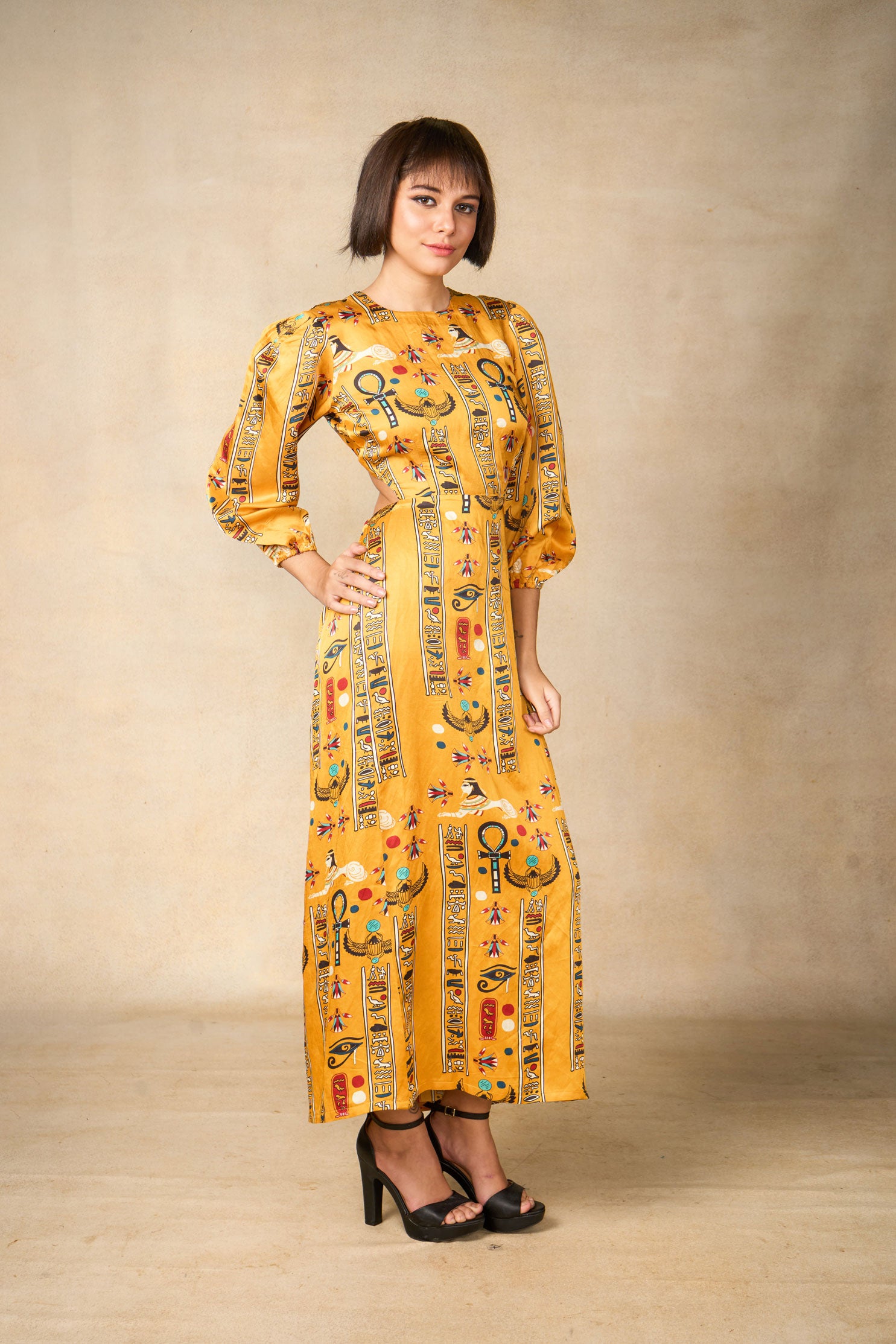 Luxor dress- yellow