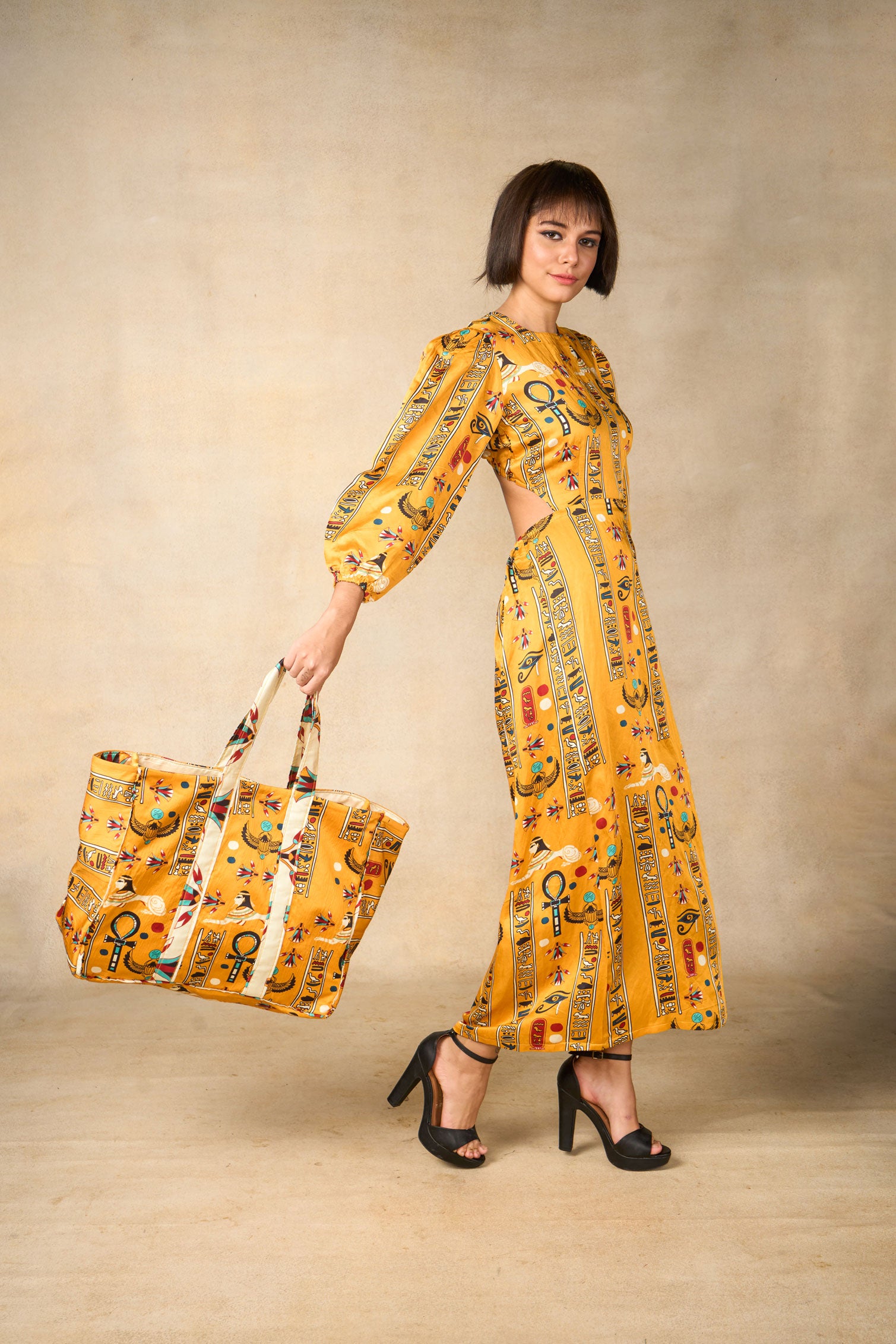 Luxor dress- yellow