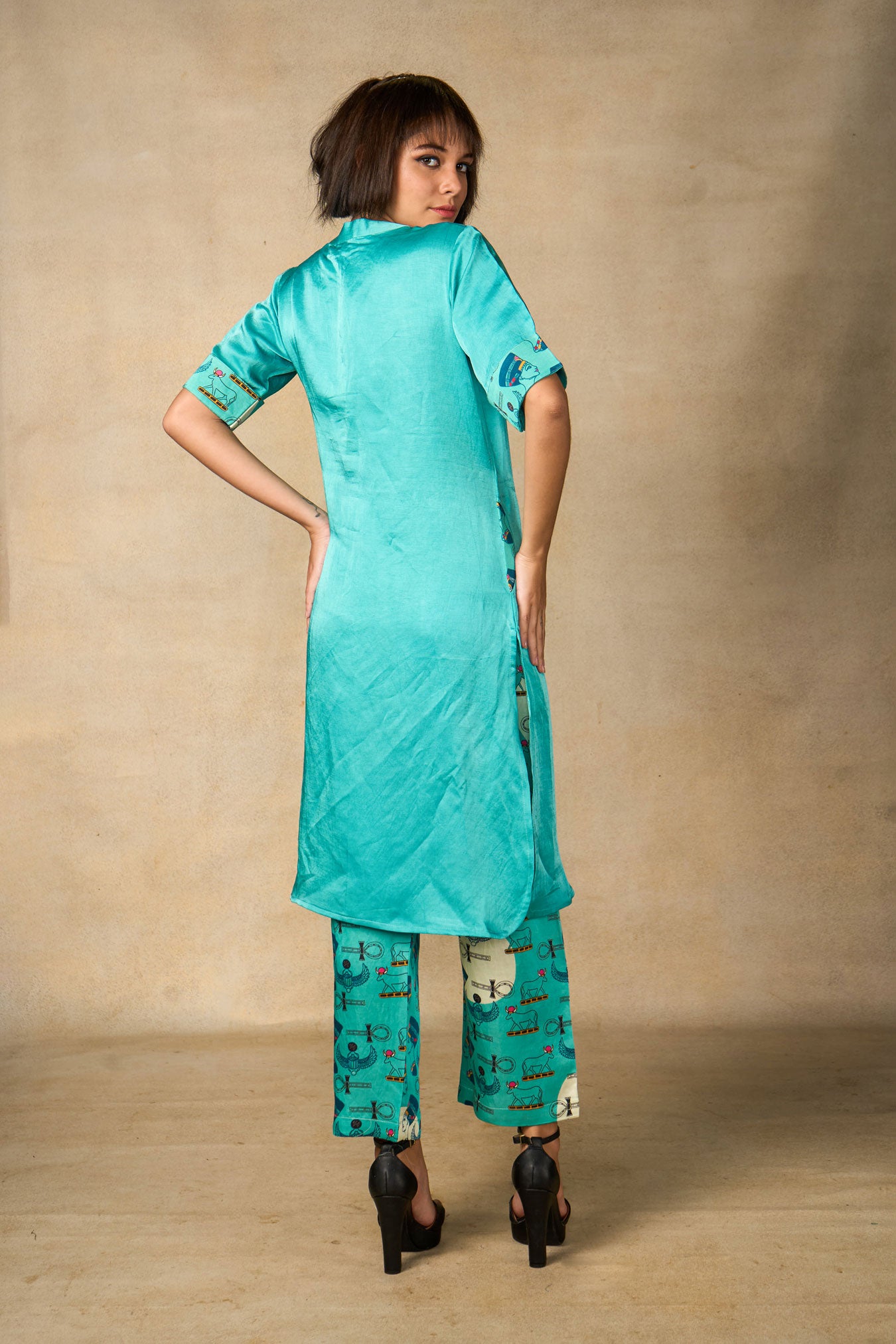 Mirage co-ord set- turquoise