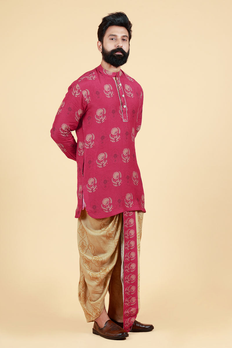 VRITTI KURTA + DHOTI SET