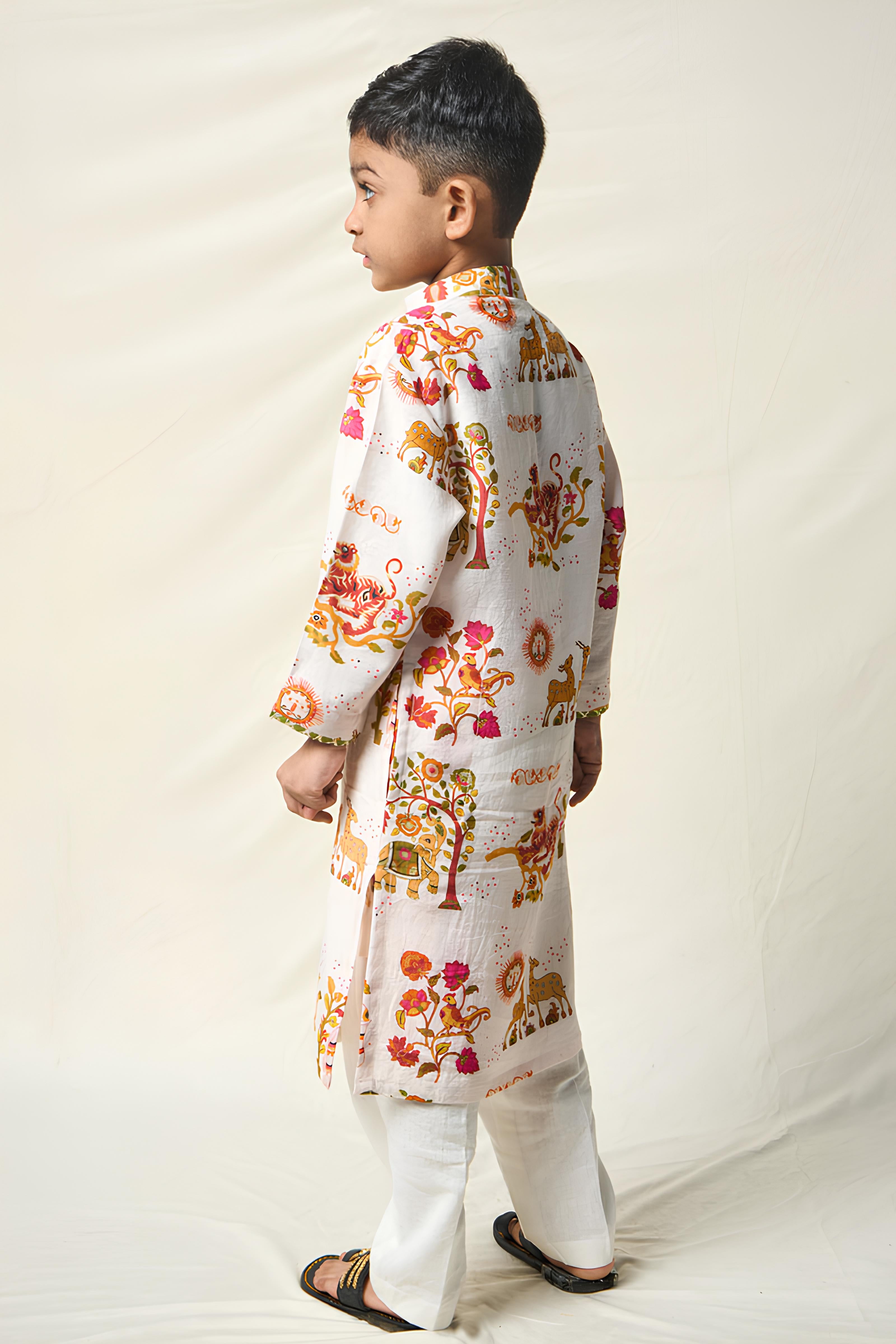 BAL YATRI WHITE SET (set of 2)