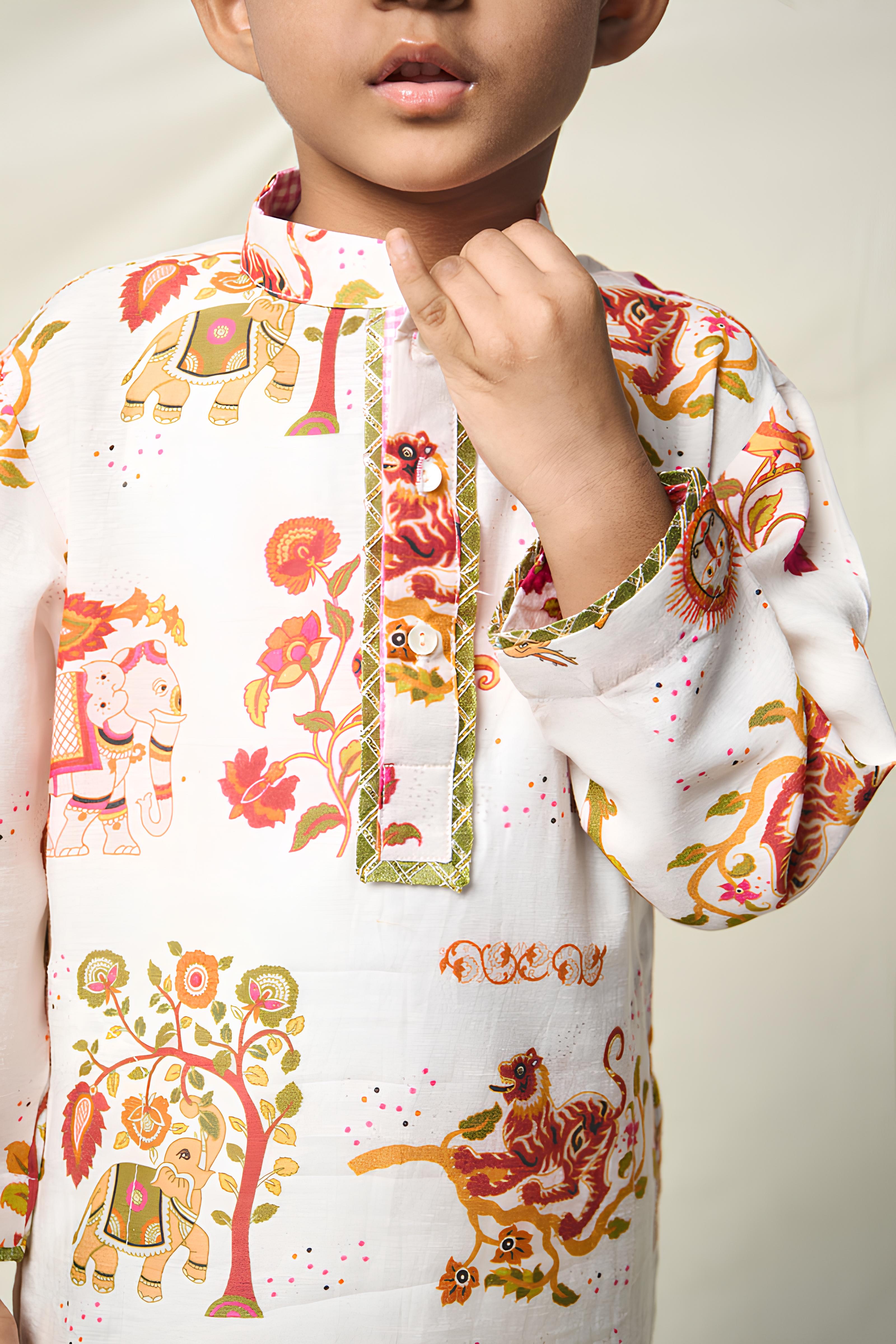 BAL YATRI WHITE SET (set of 2)