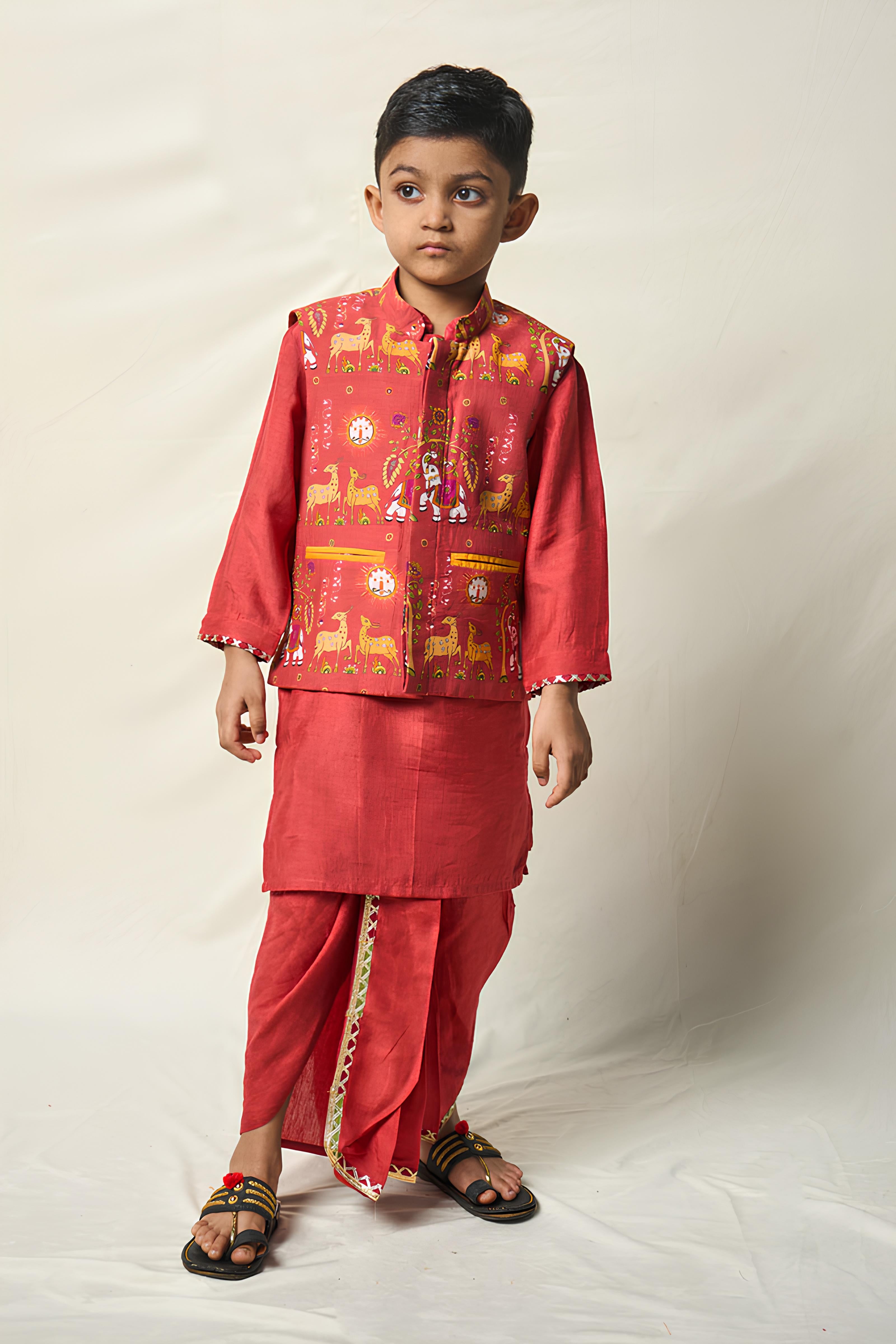 CHHOTA MRIGA RUST SET (set of 3)