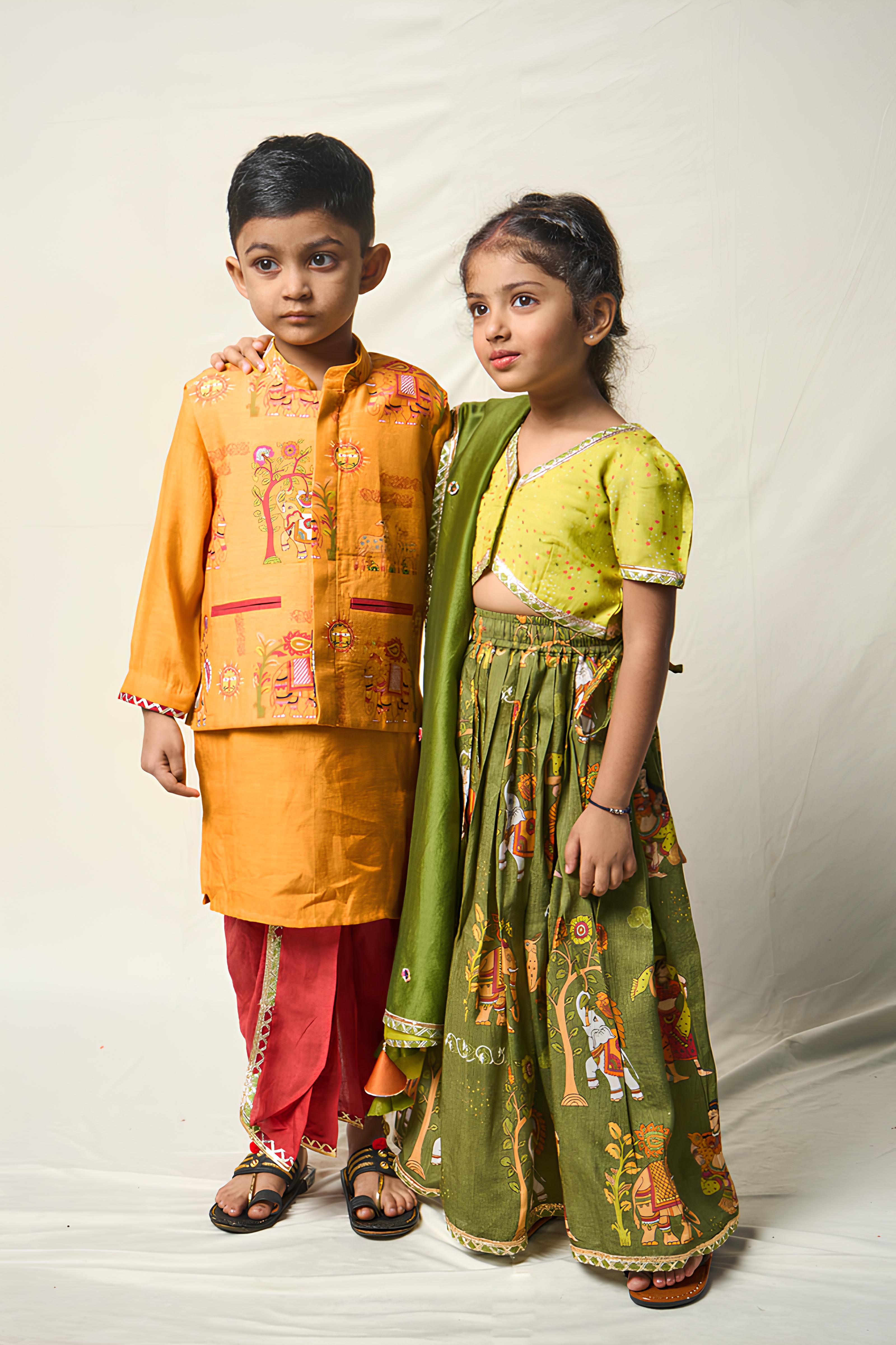 CHHOTA MRIGA YELLOW SET (set of 3)