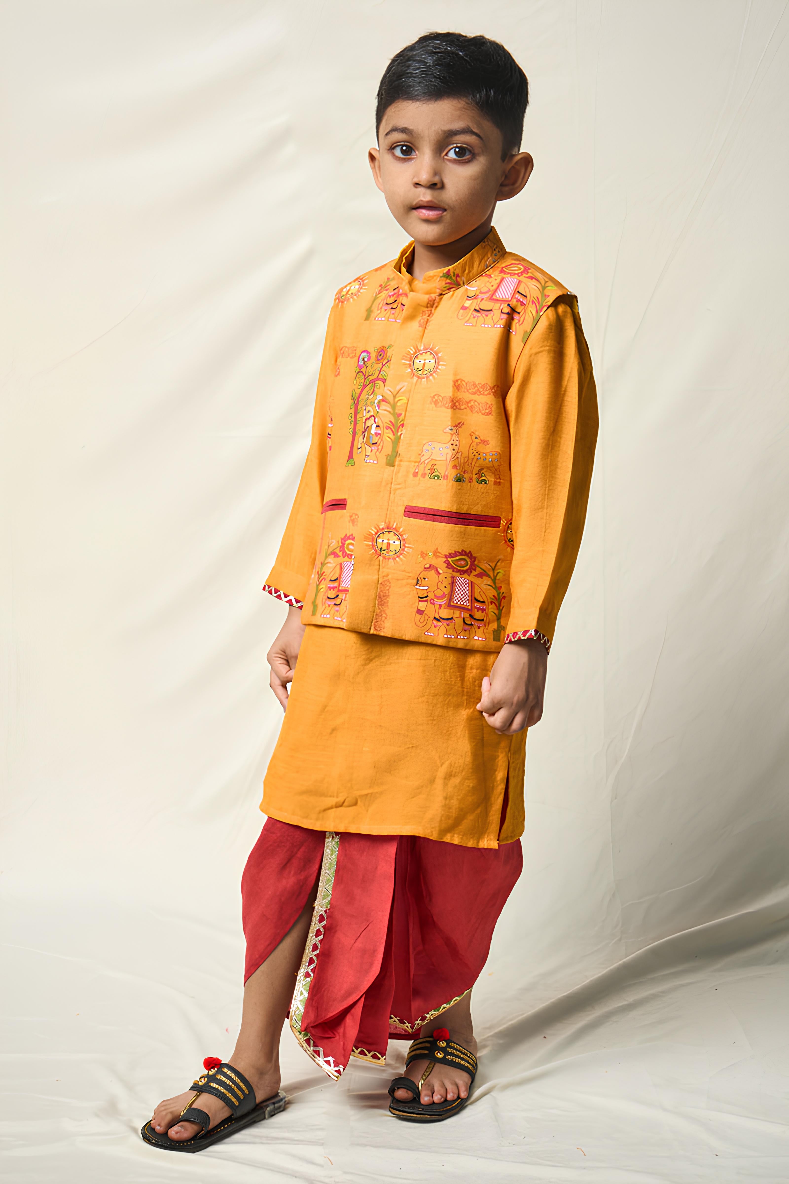 CHHOTA MRIGA YELLOW SET (set of 3)