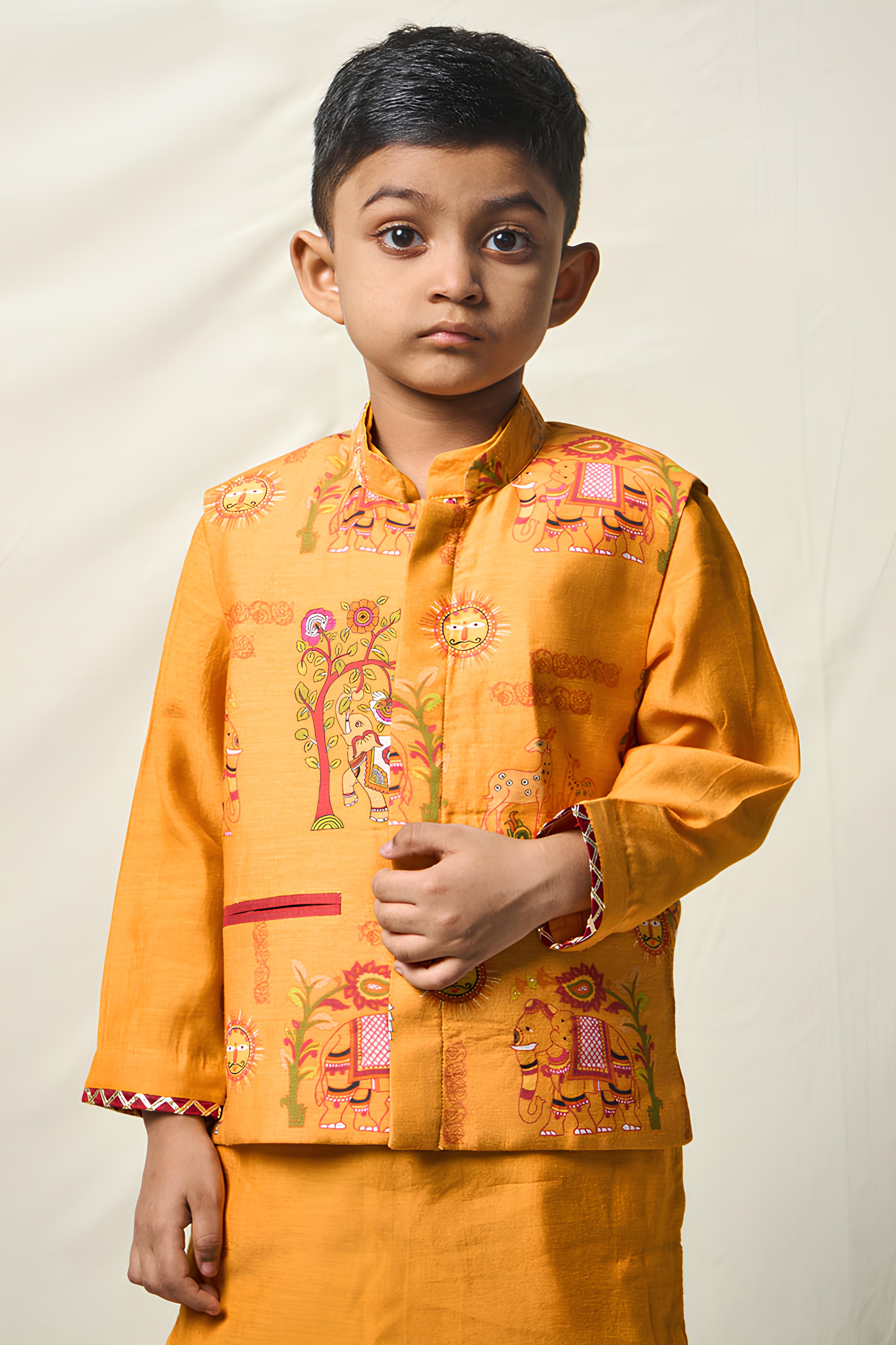 CHHOTA MRIGA YELLOW SET (set of 3)