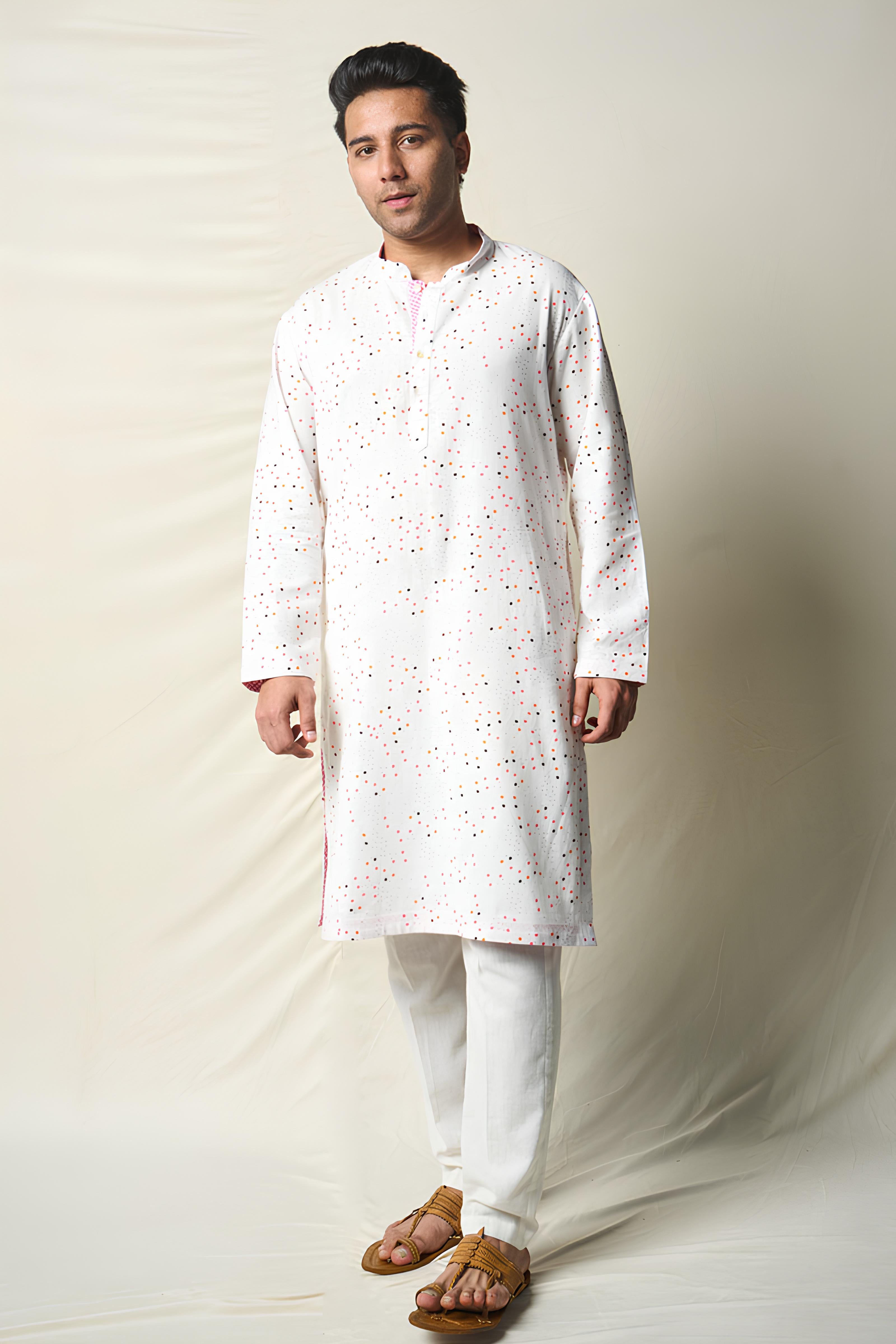 SUKH VANA SET OF 3 ( KURTA +PANT+ jACKET ) MAN