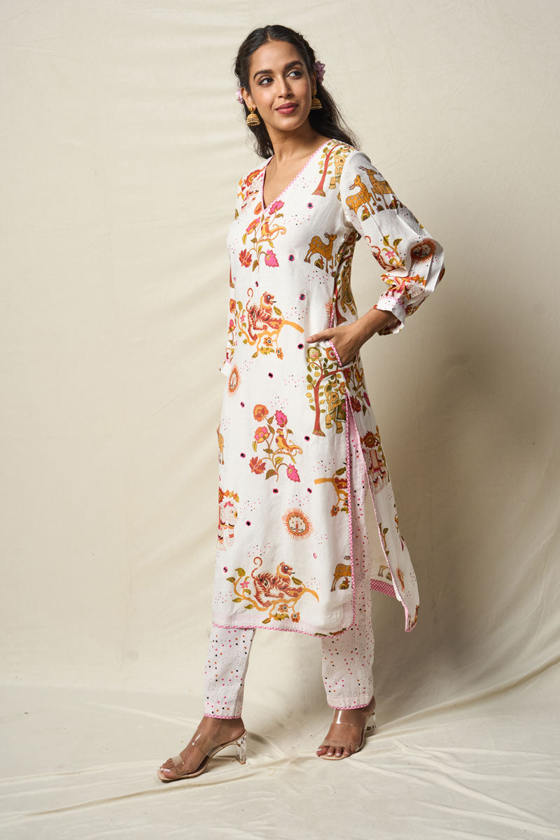 SUKH VANA KURTA + PANT (SET OF 2)