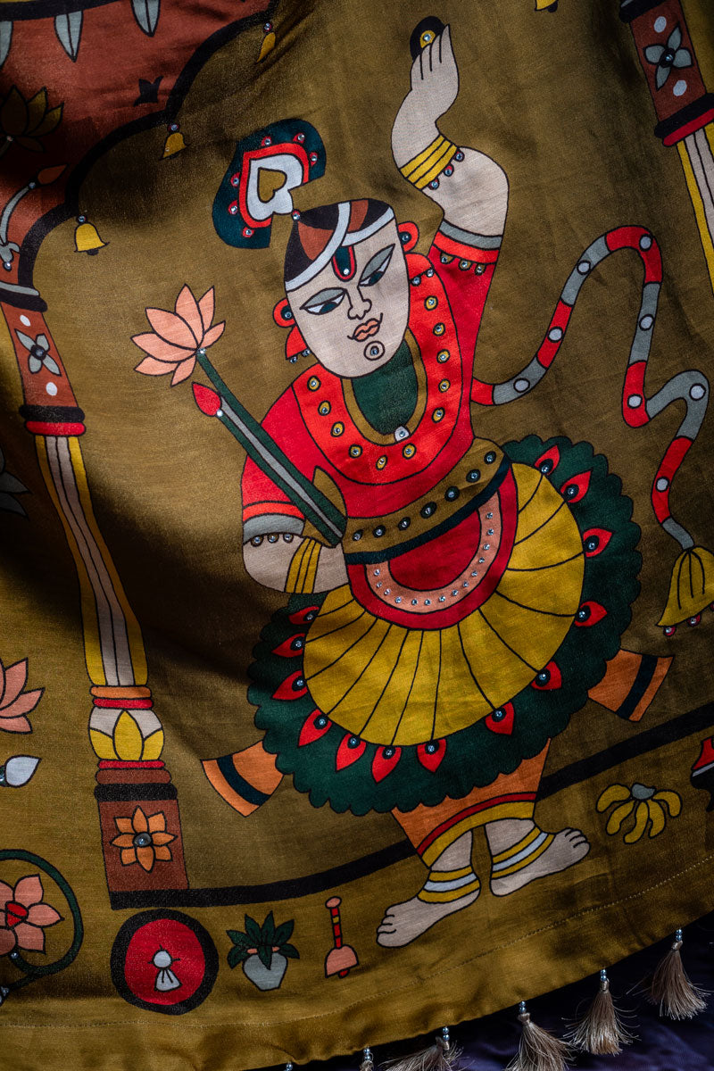 MANGALMURTI MAATI METALLIC SAREE