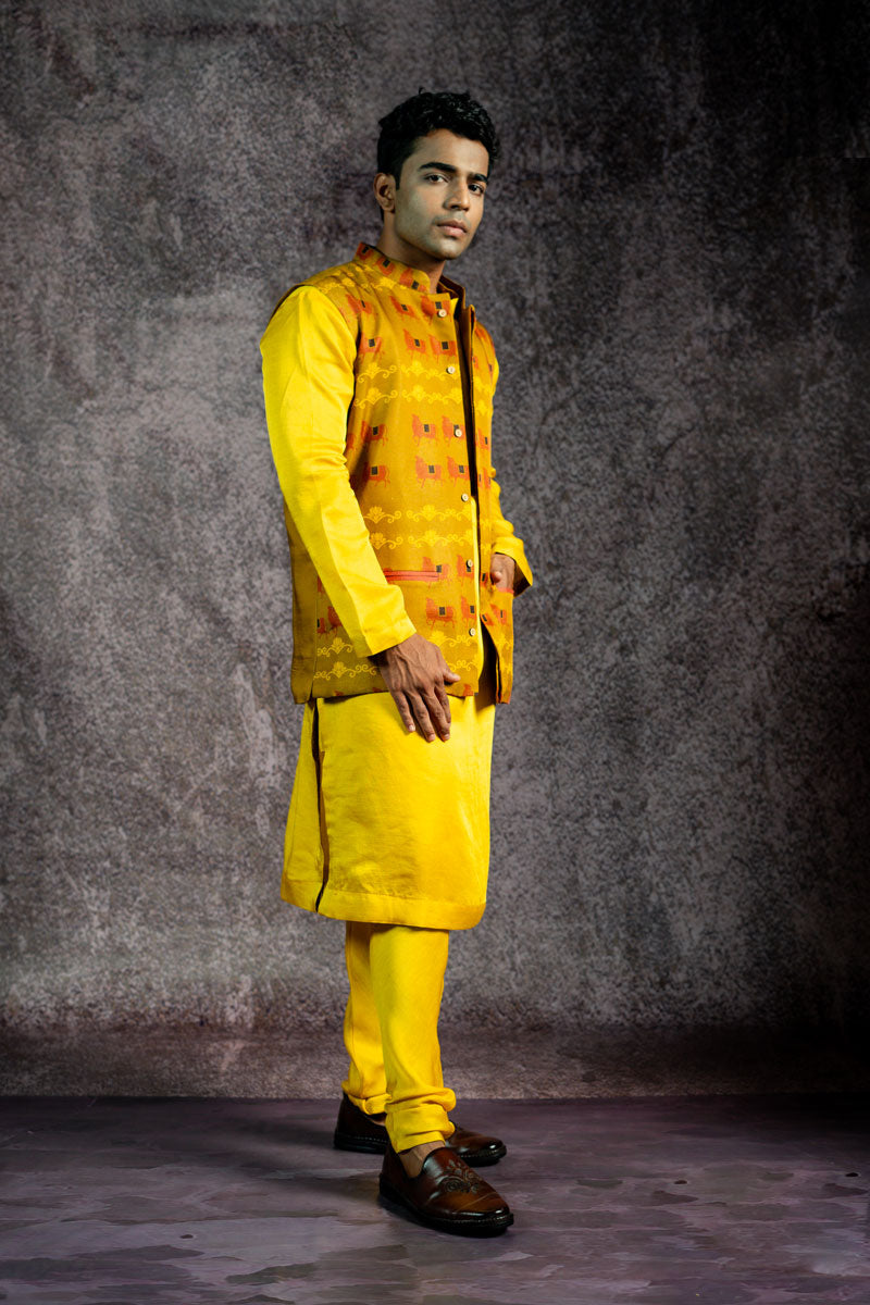 GOVARDHA OLIVE JACKET
