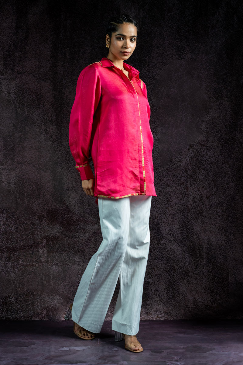 GULABI METALLIC SHIRT