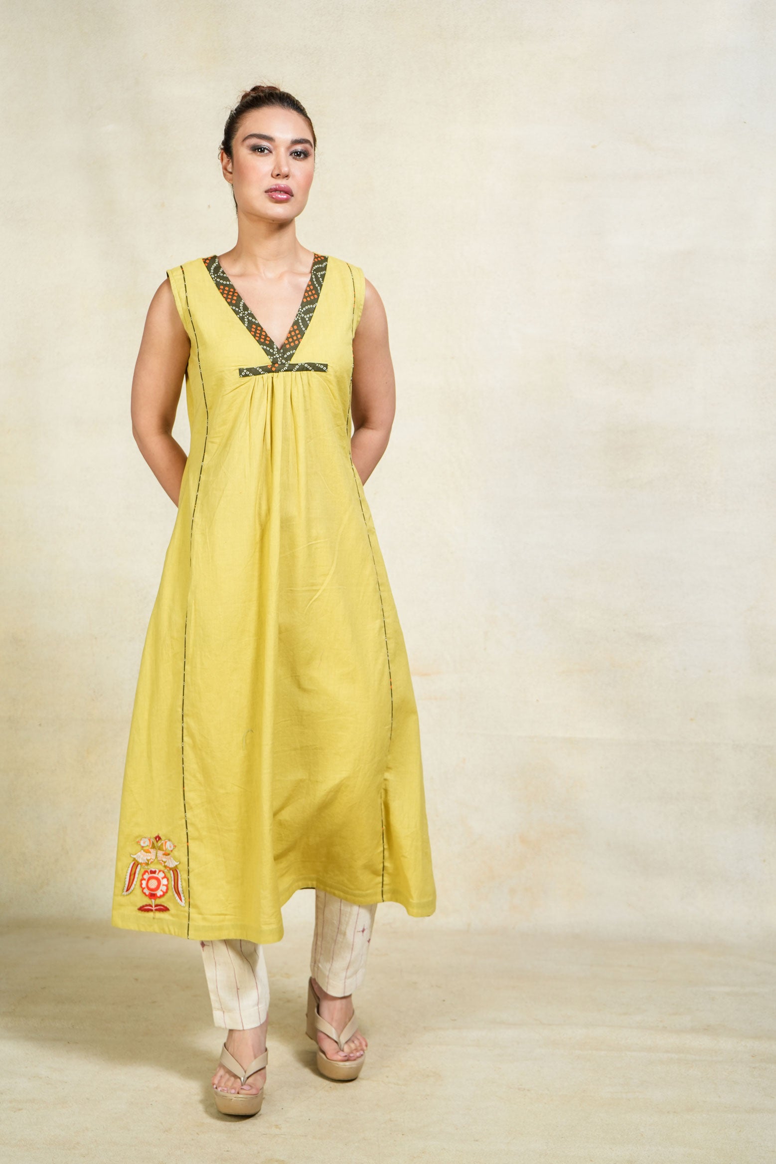Neelkanth green Kurti
