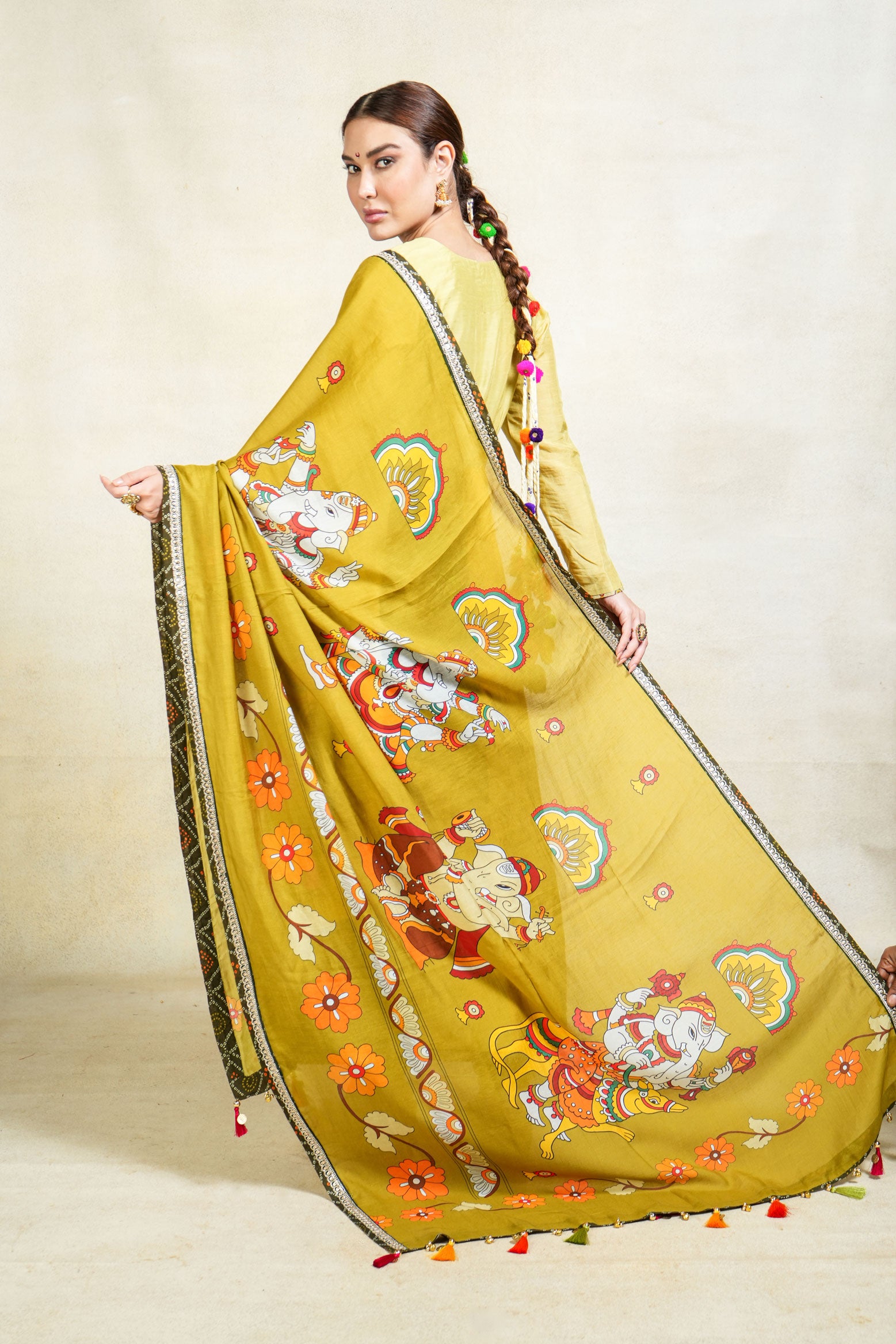 Varenya pista anarkali + churirdar + dupatta (set of 3)