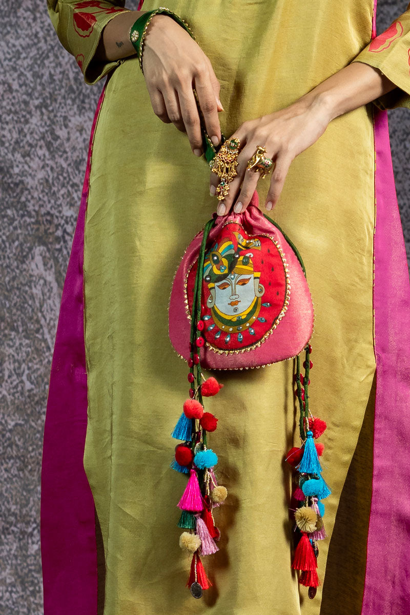 SHRINATJI PINK POTLI