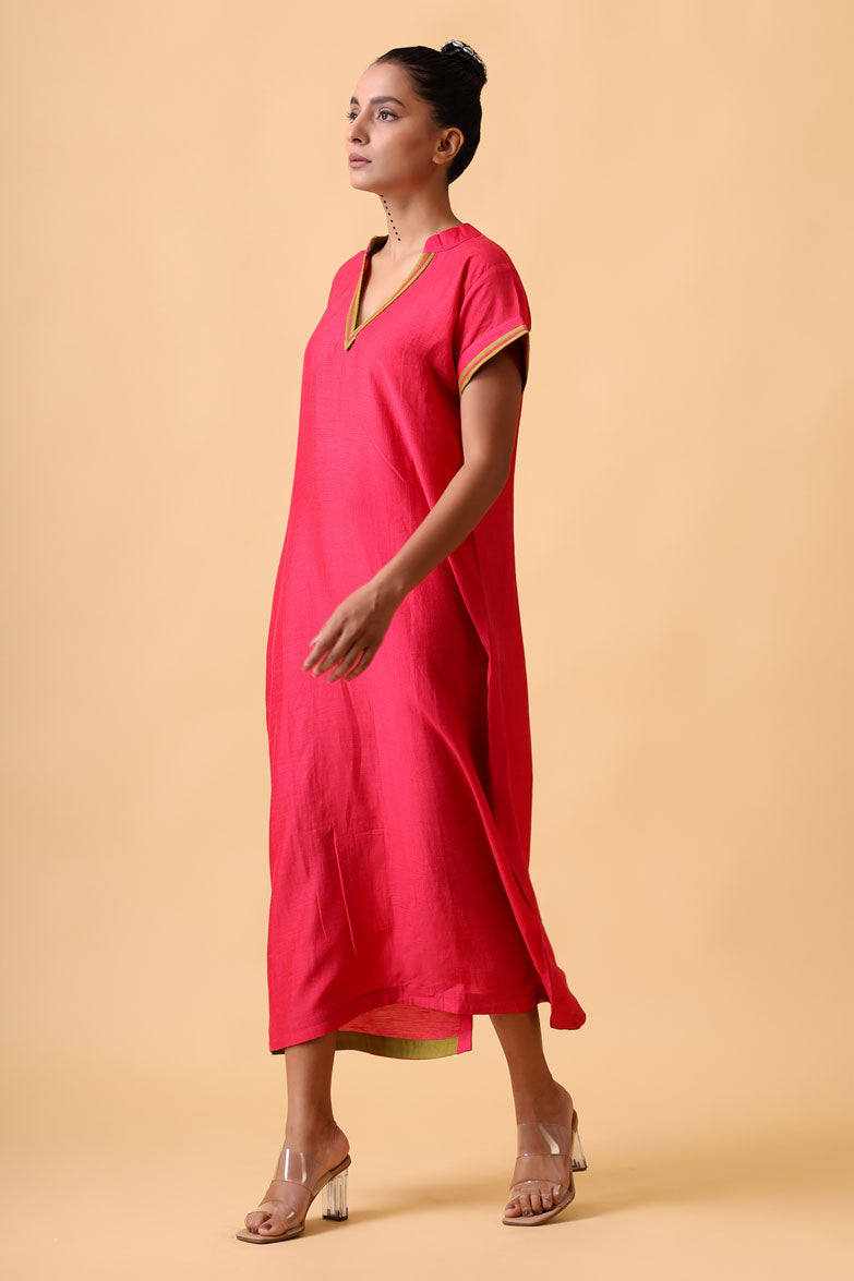 VARNAM BLUSH DRESS