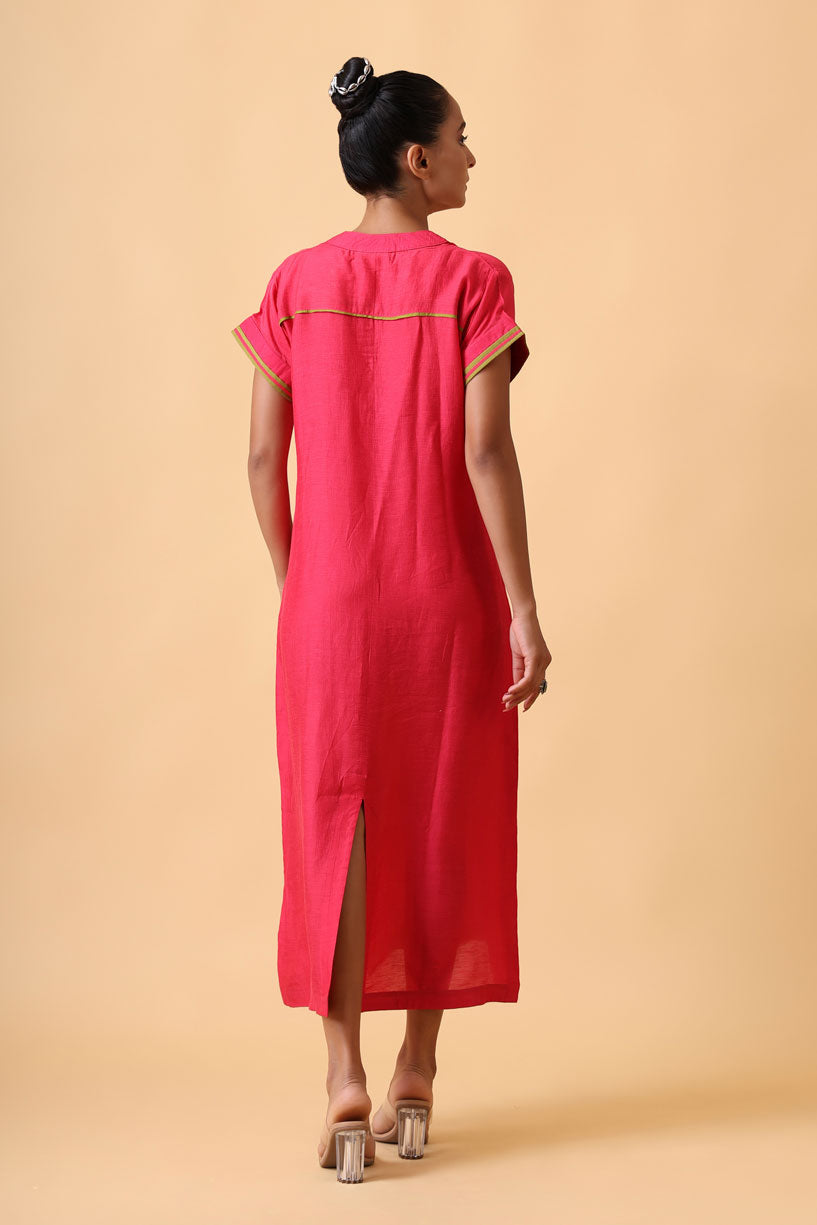 VARNAM BLUSH DRESS
