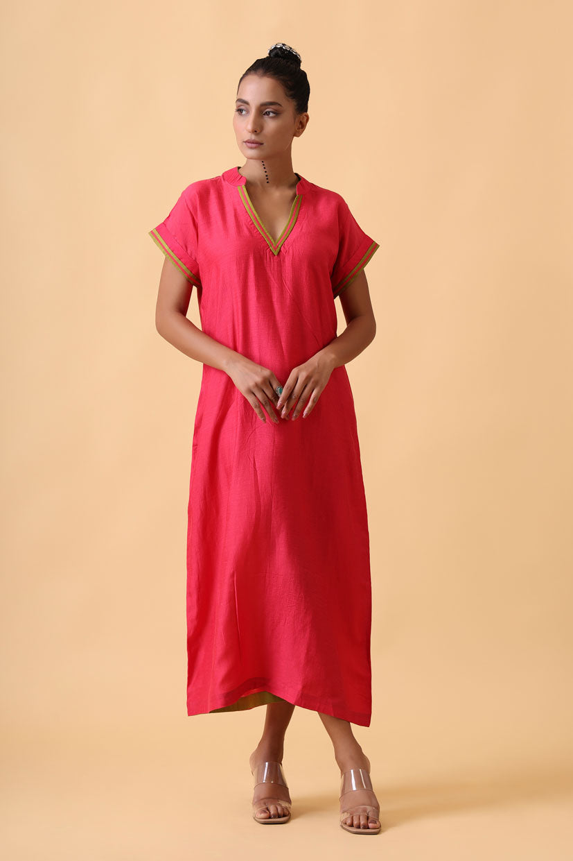 VARNAM BLUSH DRESS