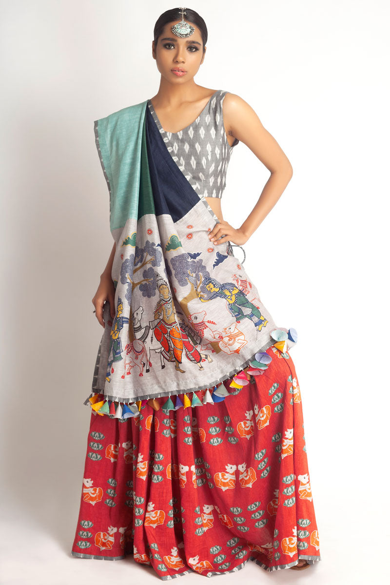 Surabhi Lehenga (Set of 3)