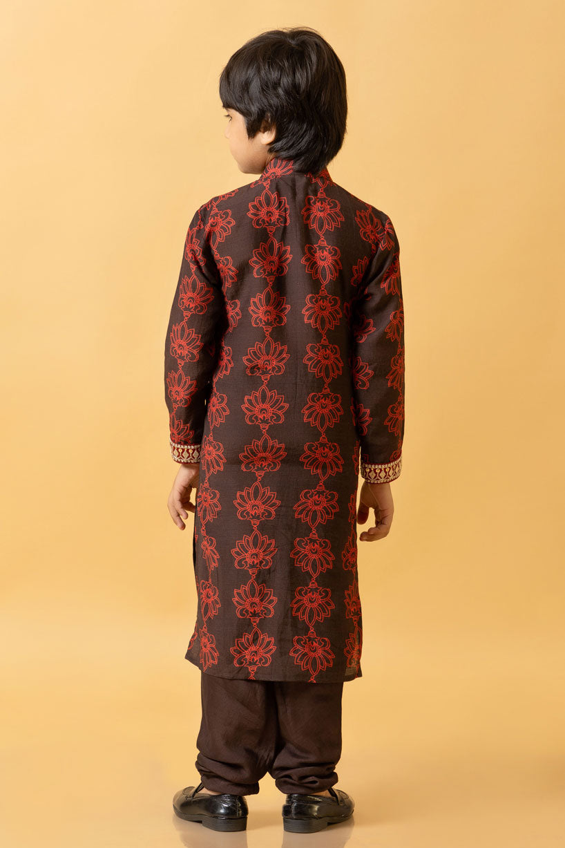 PHUL KURTA + CHURIDAR SET