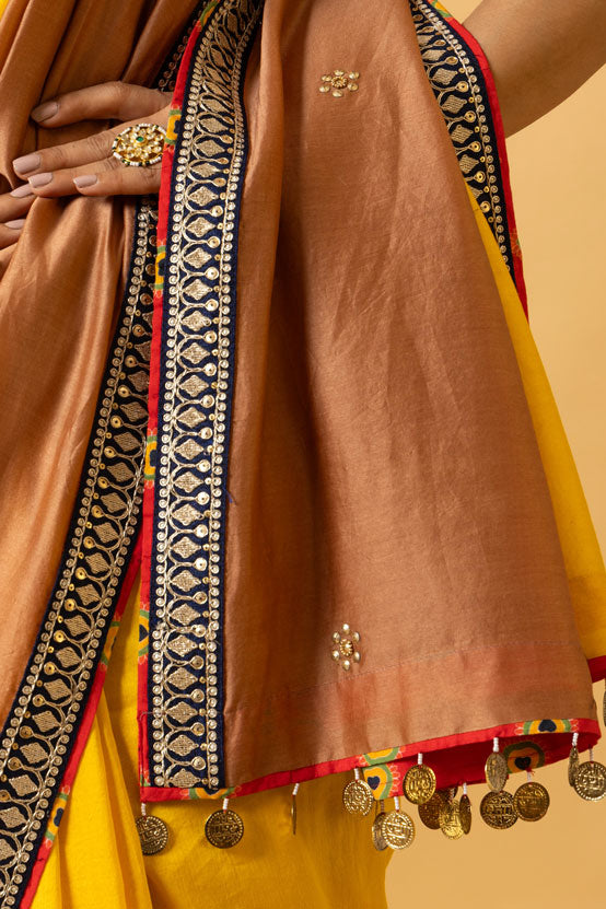 HALDI SHADED SAREE