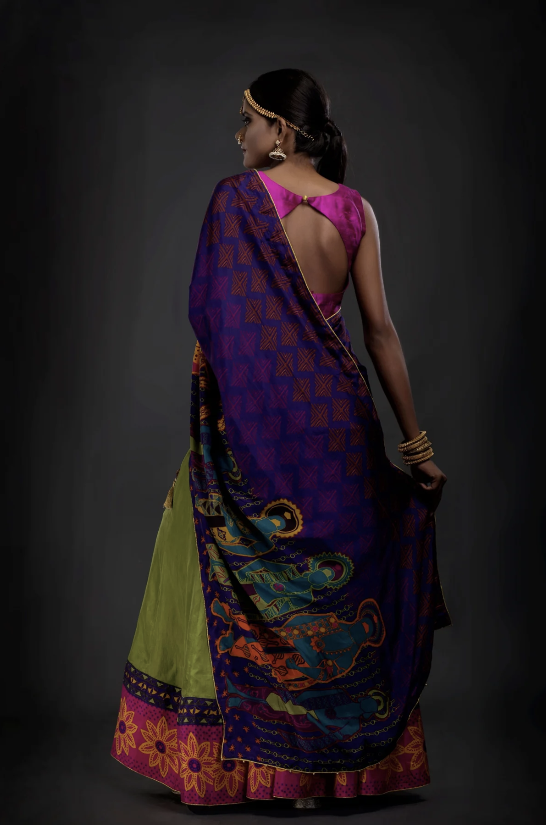 Vivaha lehenga (Set of 3)