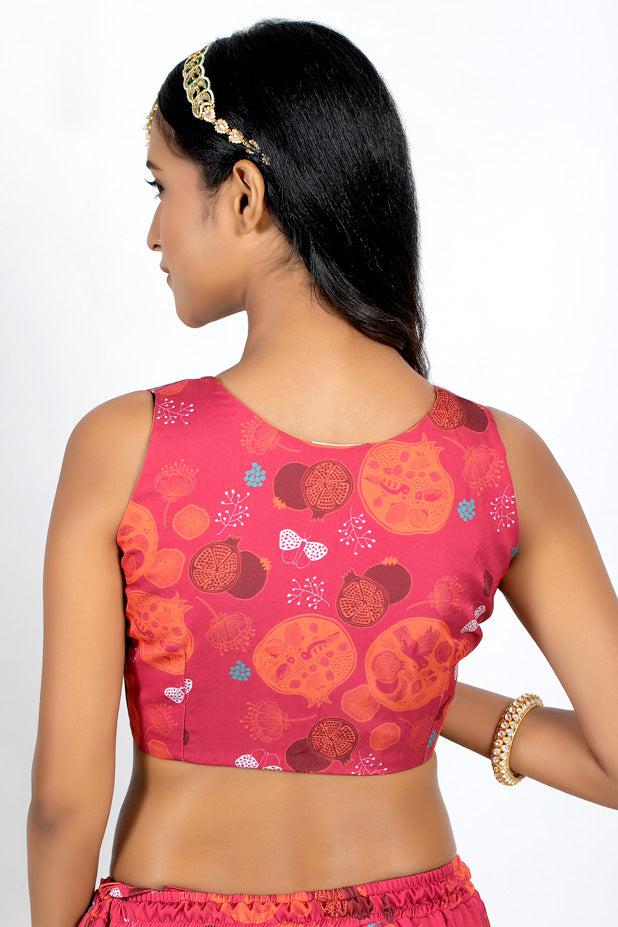 Bird of paradise blouse