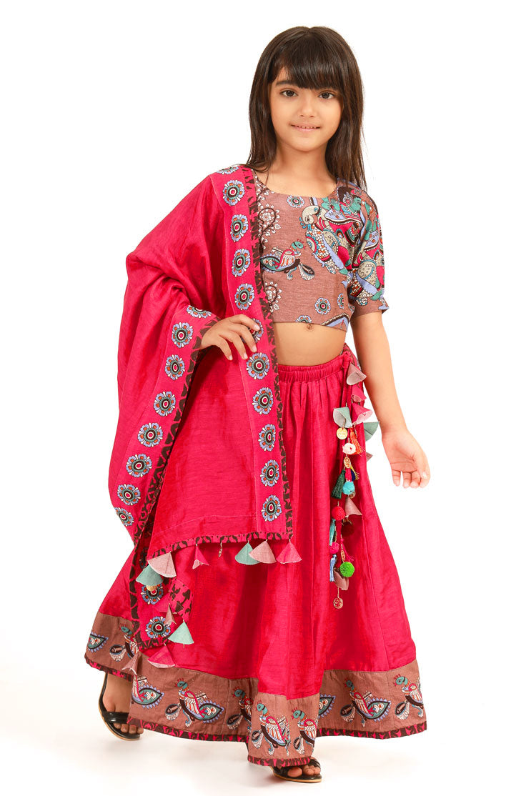 Mahamaya Lehenga Set (Girl)