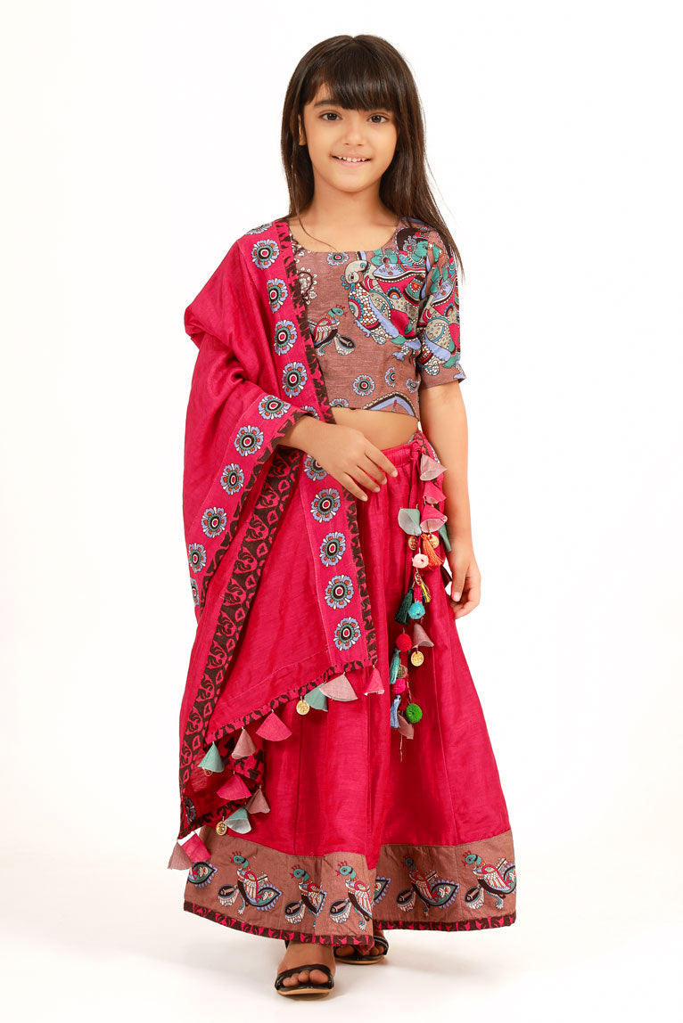 Mahamaya Lehenga Set (Girl)