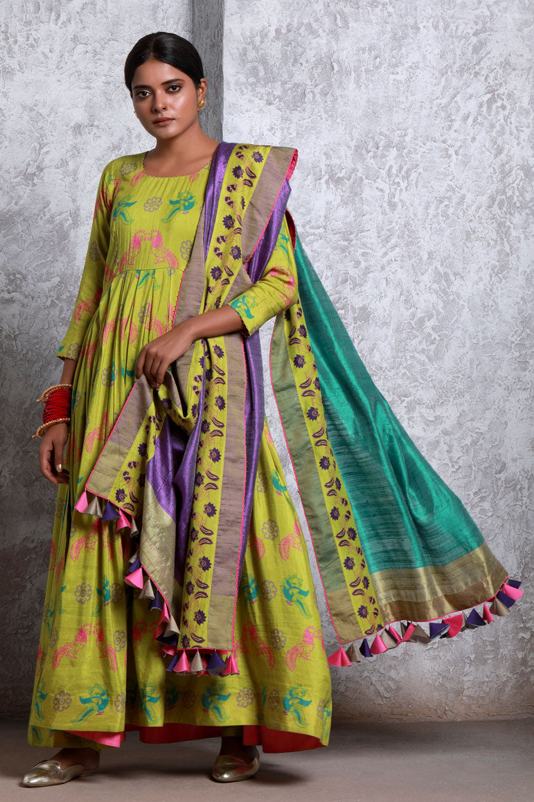 Tota-Mor dupatta