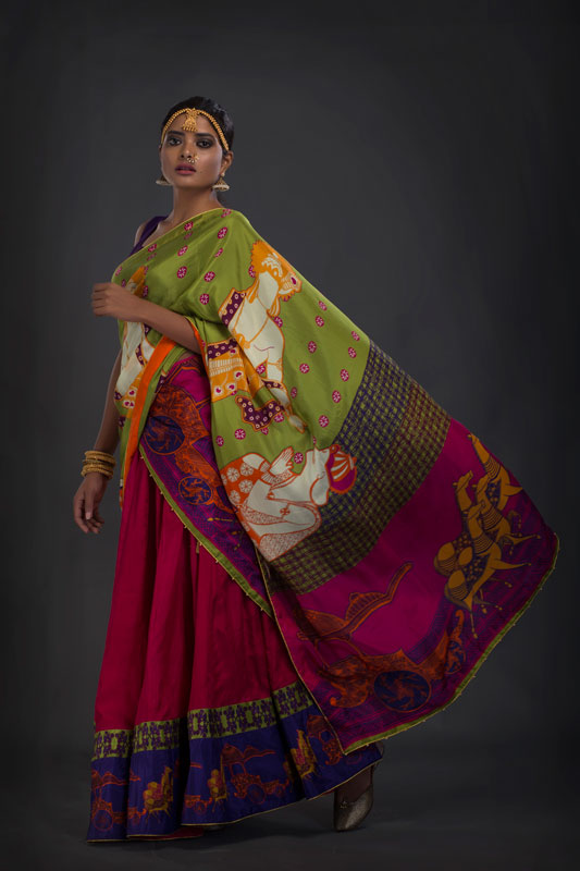 Avyukt Lehenga (set of 3)