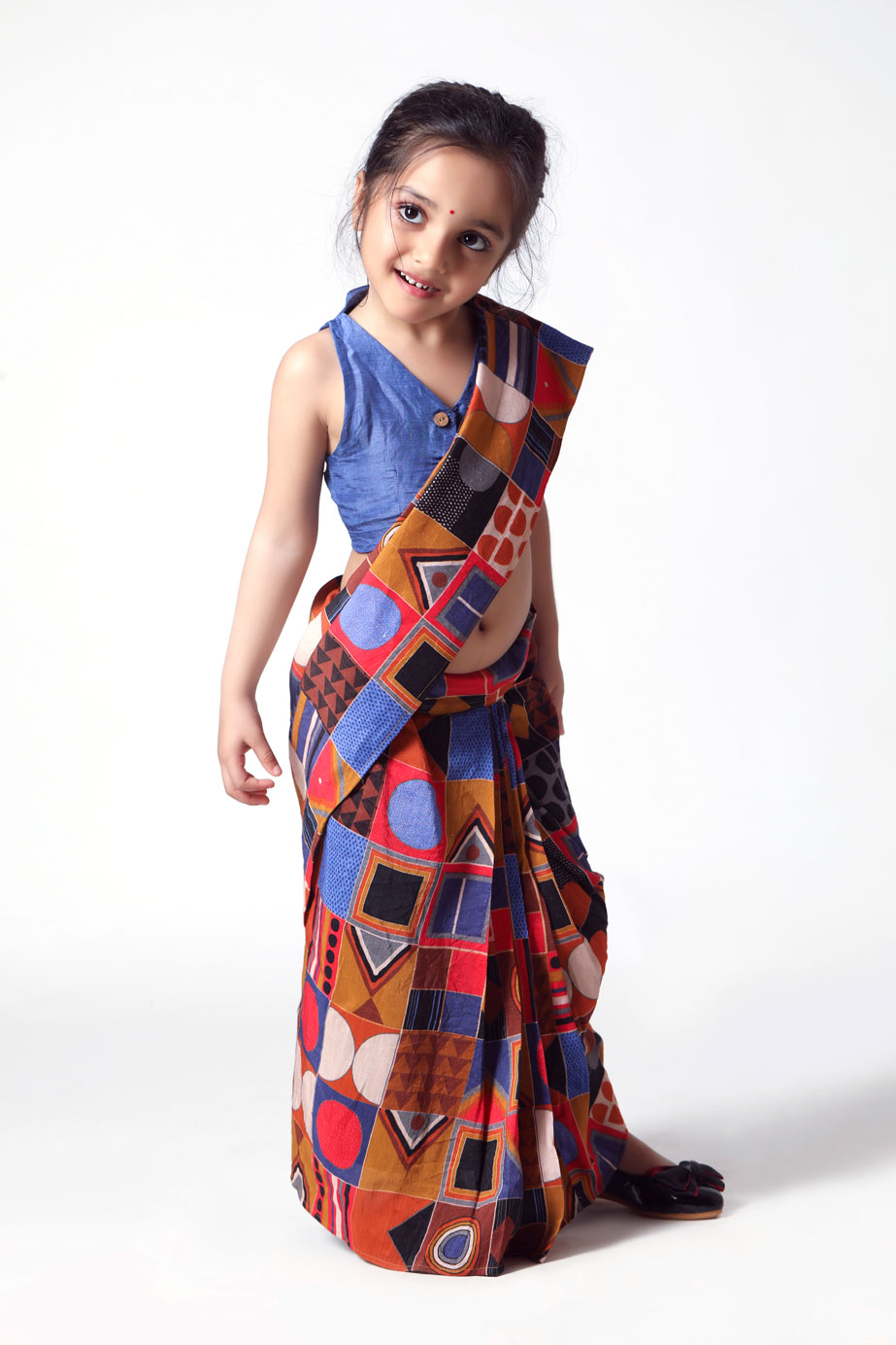 Cosmos calling saree set (girl)