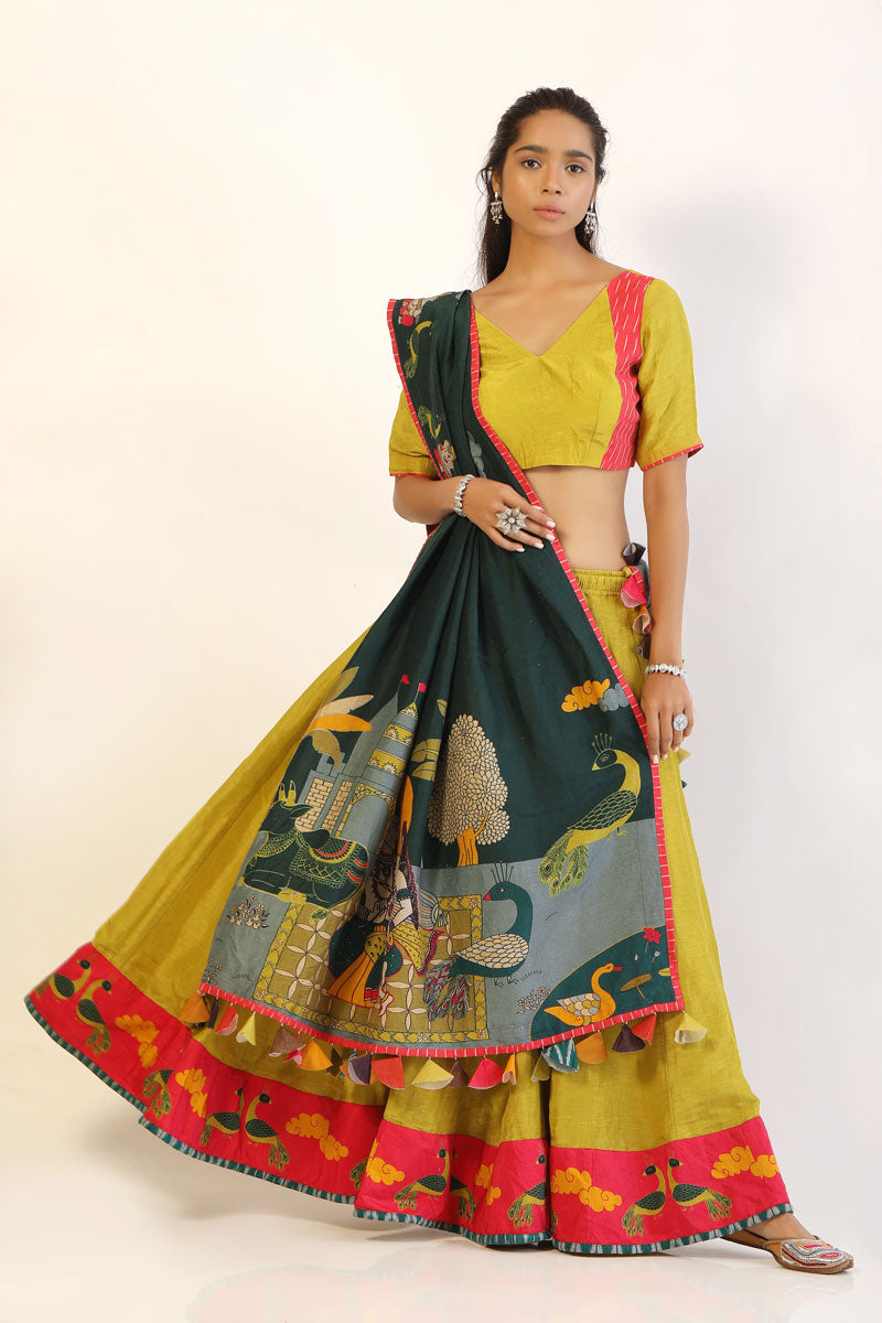 RUDRA LEHENGA (SET OF 3)