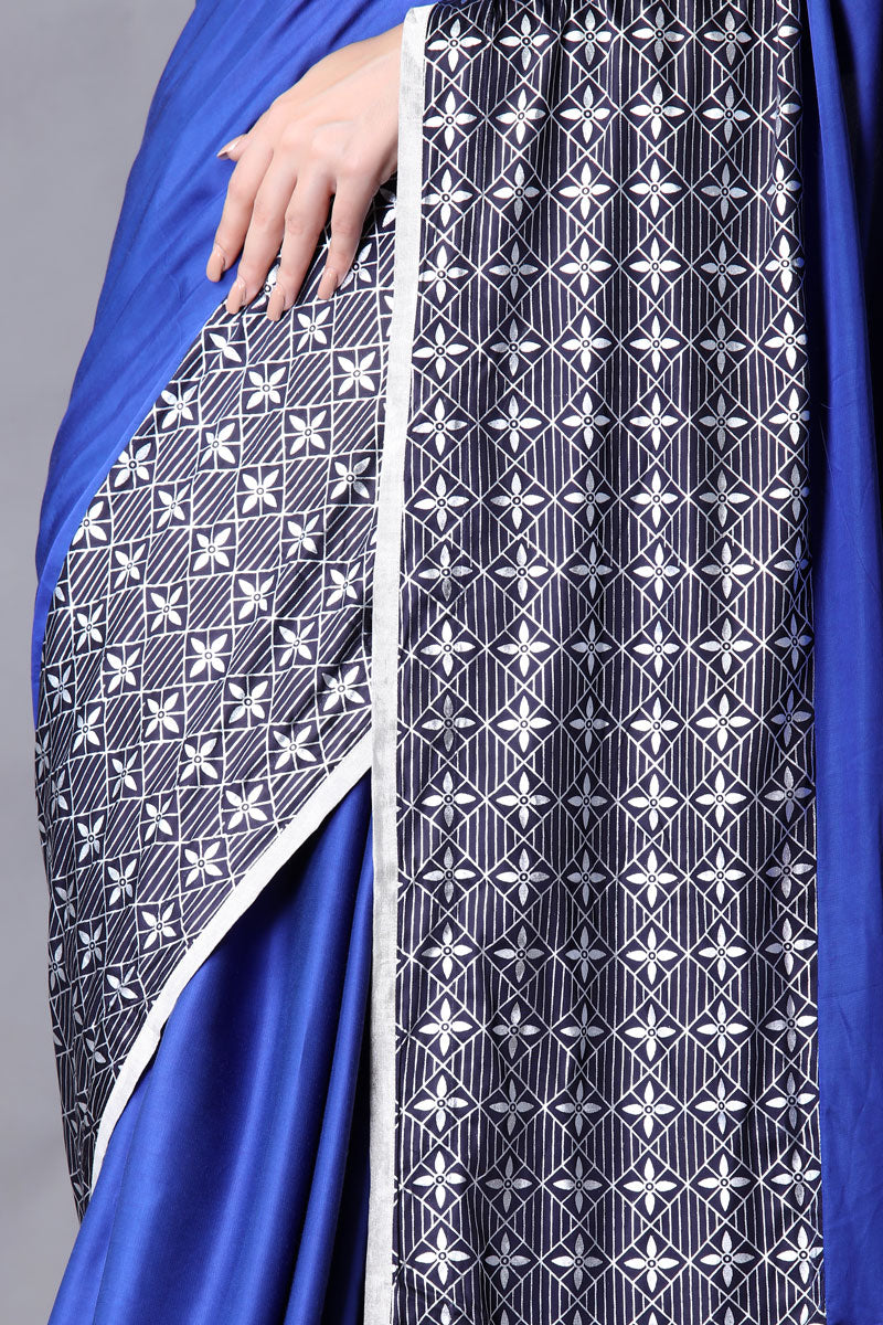 Sapphire saree