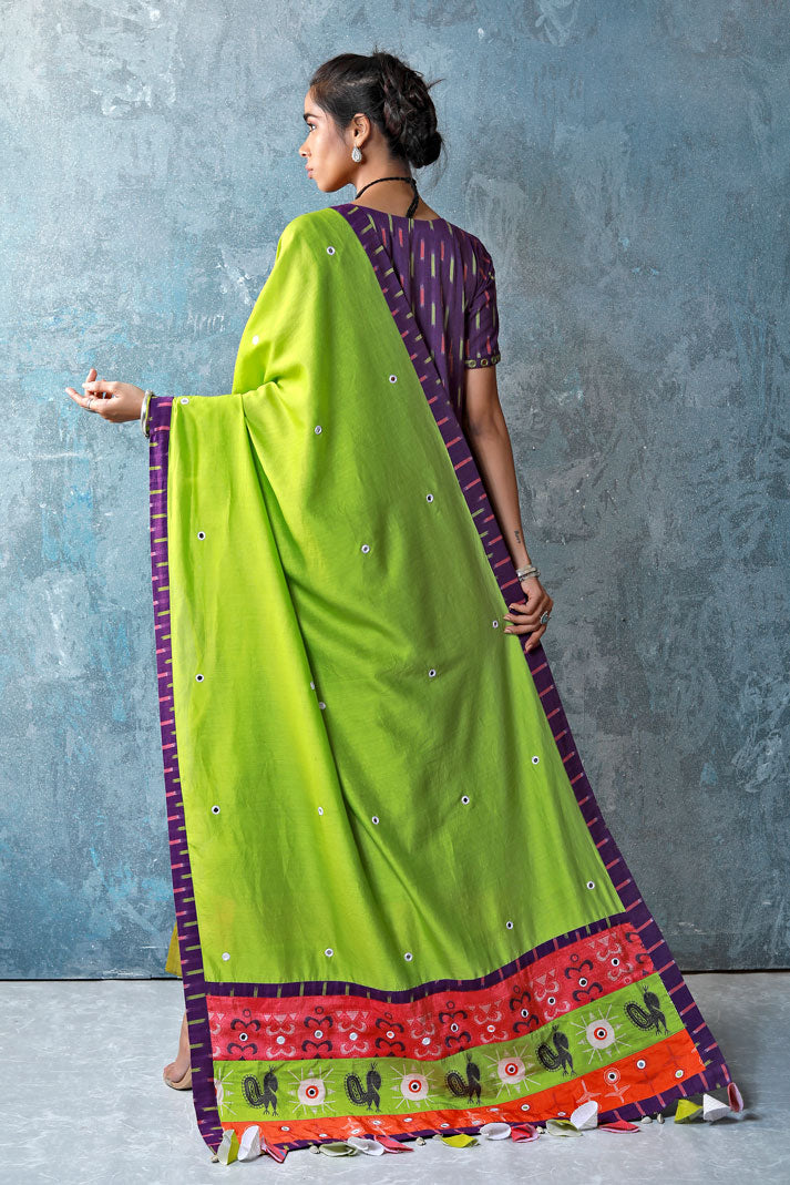 Sheesha Purple dress & dupatta set (set of 2)