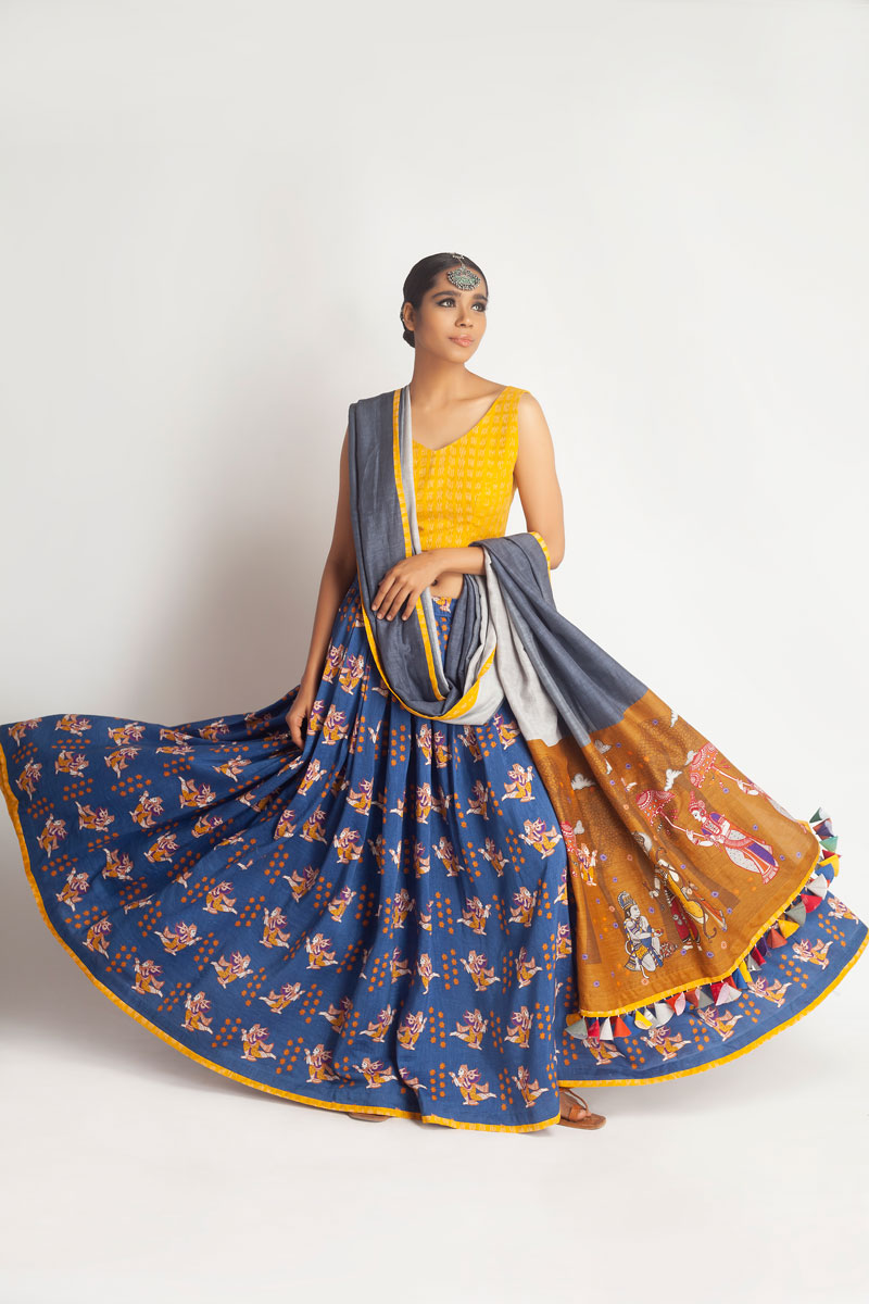 Tanum Lehenga (Set of 3)